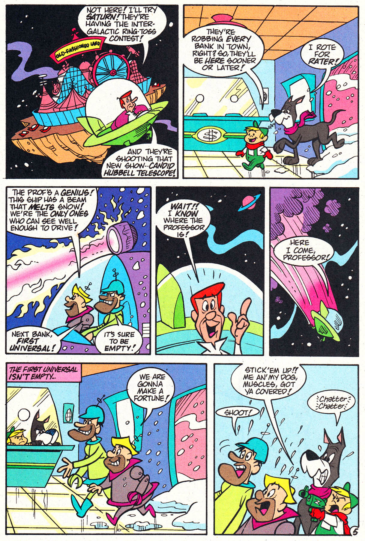 Read online The Jetsons comic -  Issue #6 - 7