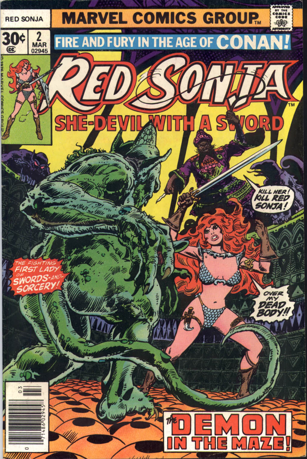 Read online Red Sonja (1977) comic -  Issue #2 - 1