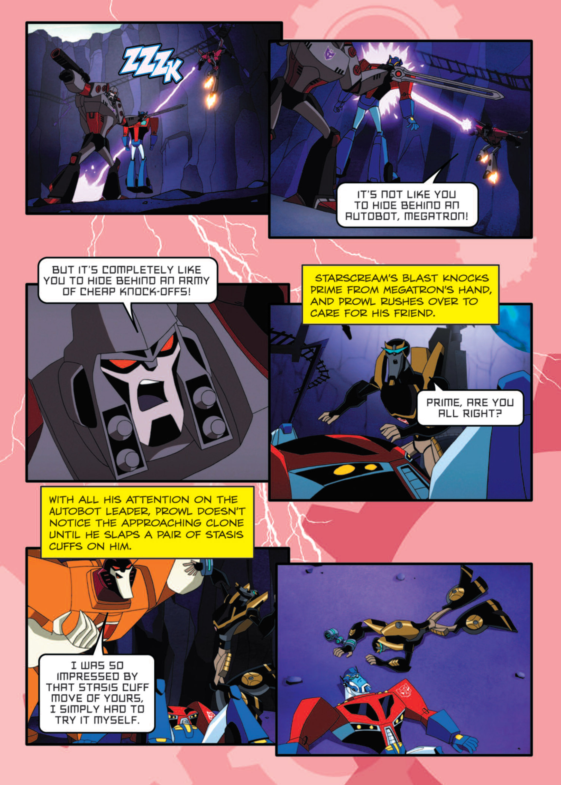 Read online Transformers Animated comic -  Issue #13 - 86