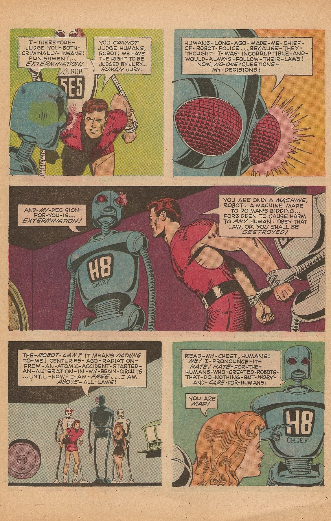 Read online Magnus, Robot Fighter 4000 AD comic -  Issue #22 - 22