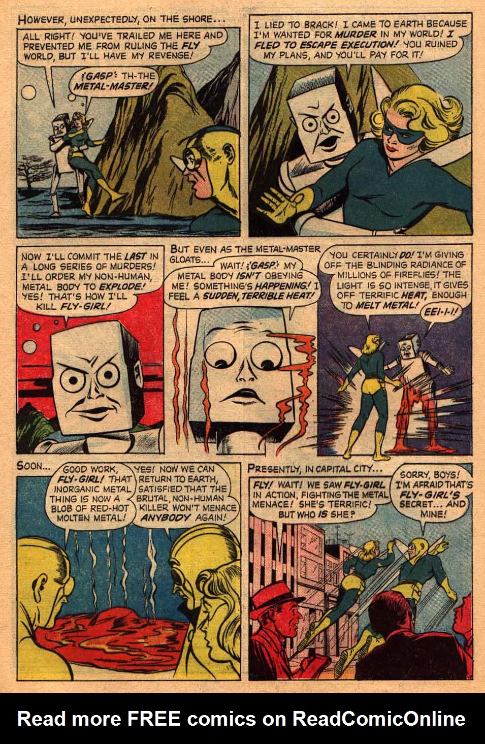 Read online Adventures of the Fly comic -  Issue #14 - 24