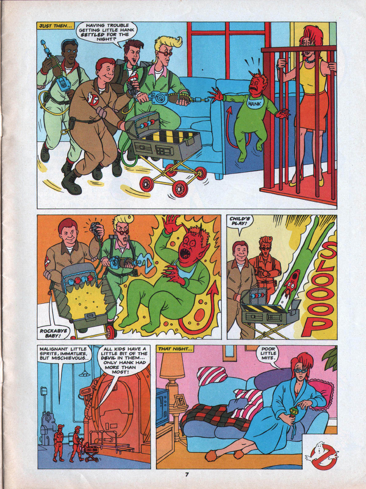 Read online The Real Ghostbusters comic -  Issue #33 - 7