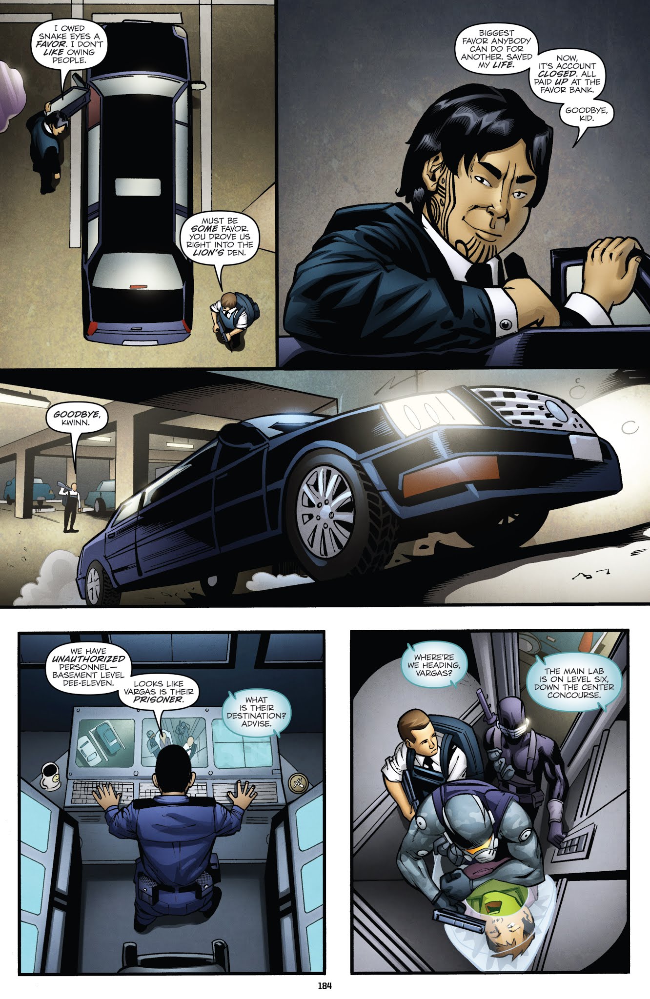 Read online G.I. Joe: The IDW Collection comic -  Issue # TPB 7 - 184