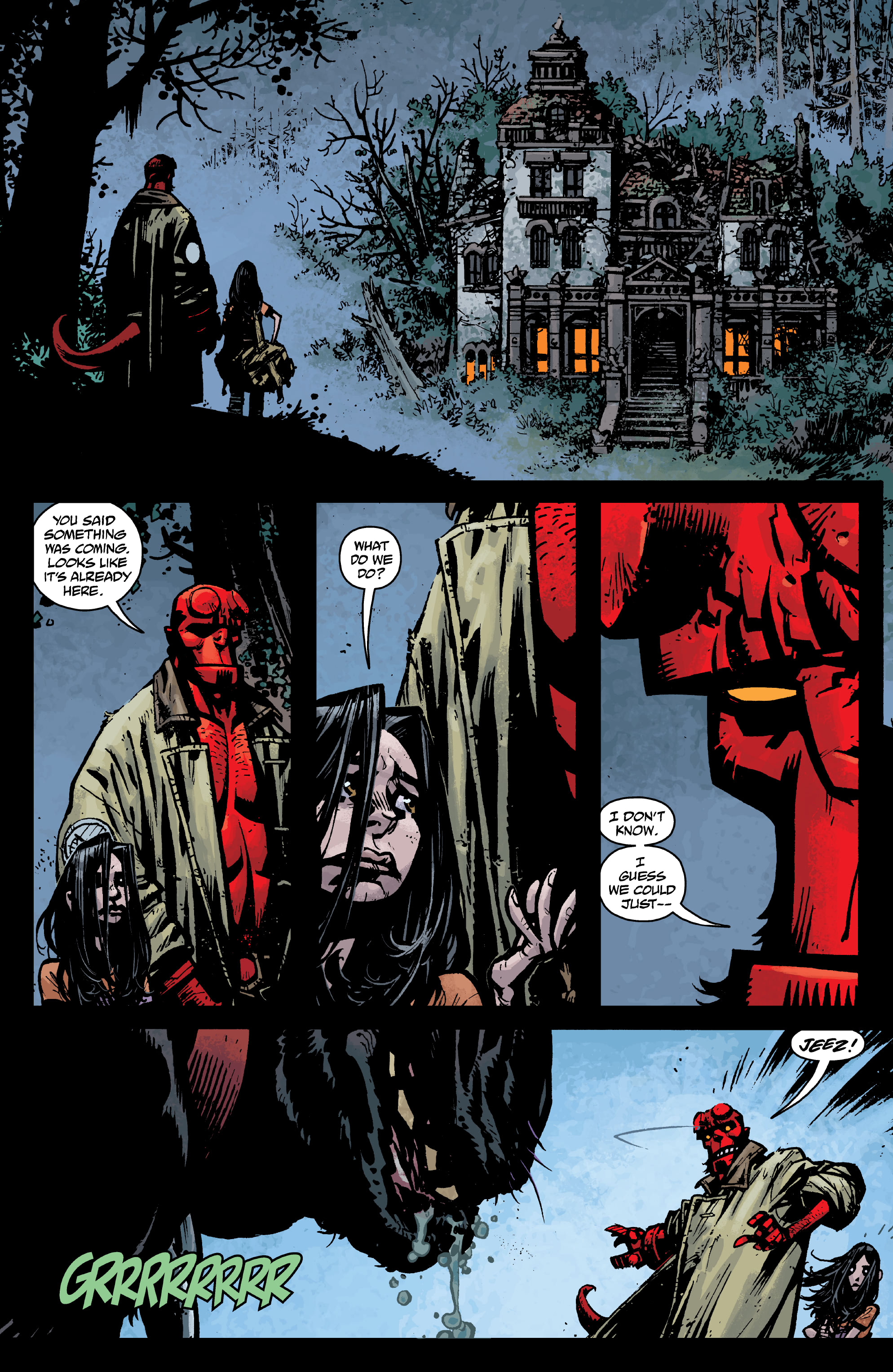 Read online Hellboy and the B.P.R.D.: The Return of Effie Kolb comic -  Issue #1 - 18