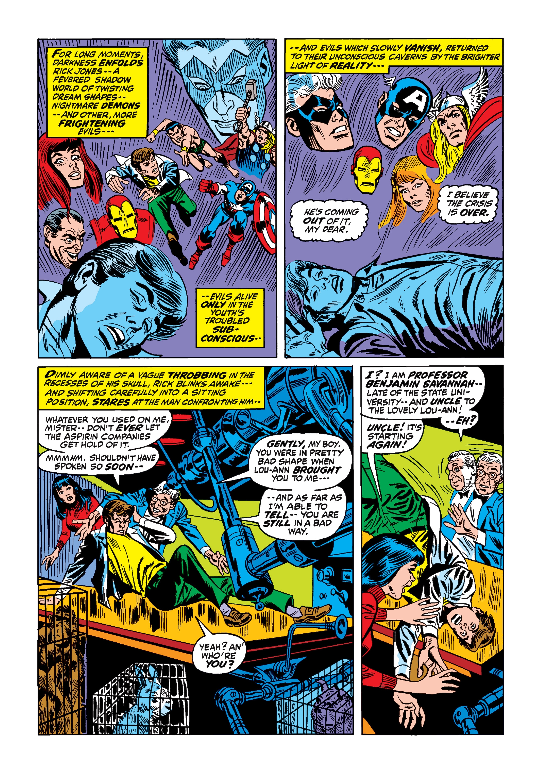 Read online Marvel Masterworks: Captain Marvel comic -  Issue # TPB 3 (Part 1) - 19