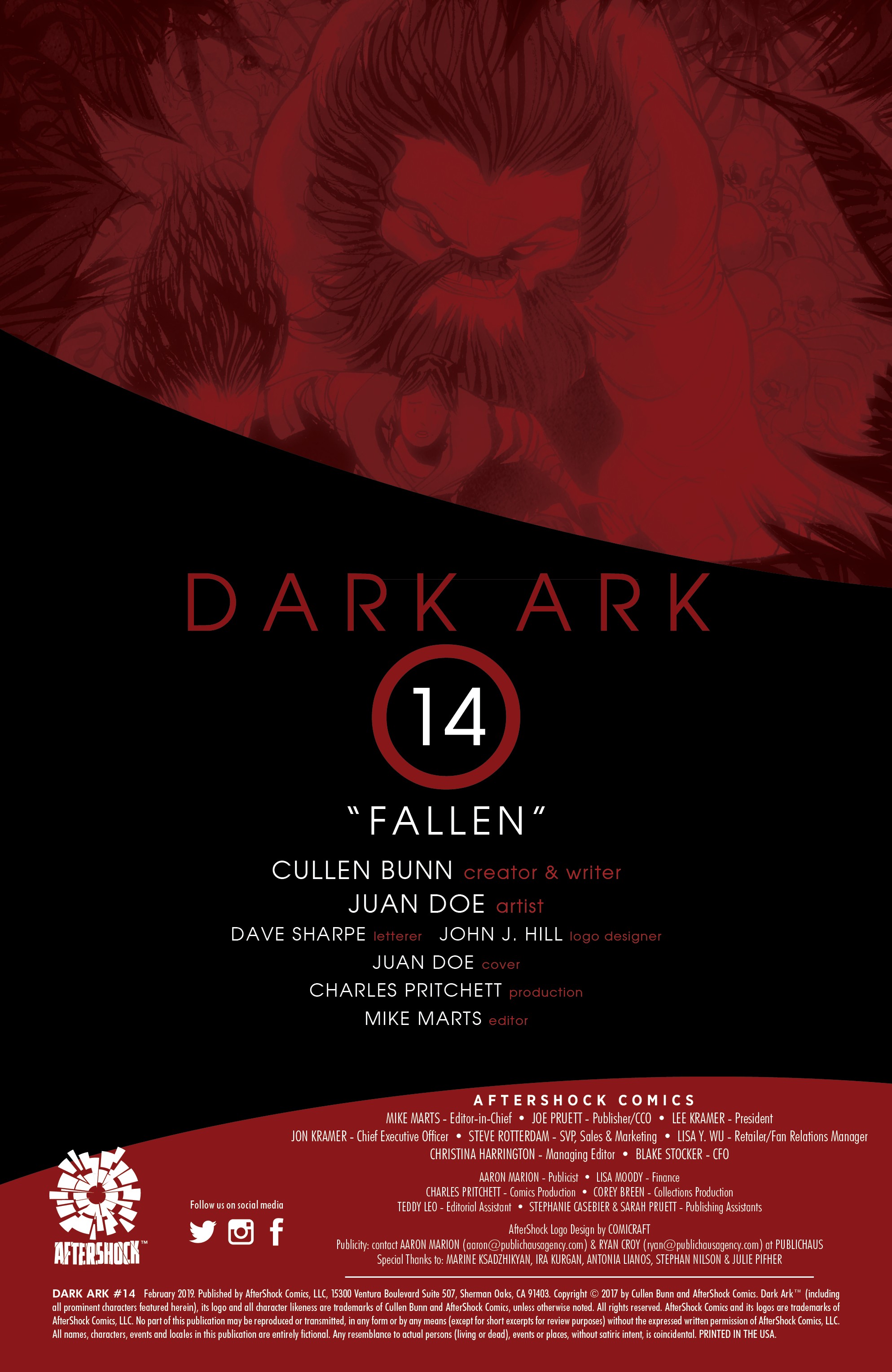 Read online Dark Ark comic -  Issue #14 - 2