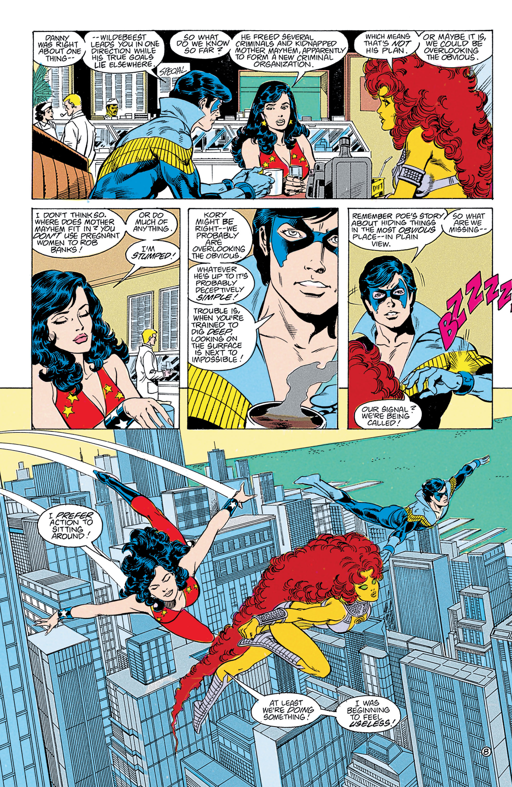 Read online The New Teen Titans (1984) comic -  Issue #42 - 9