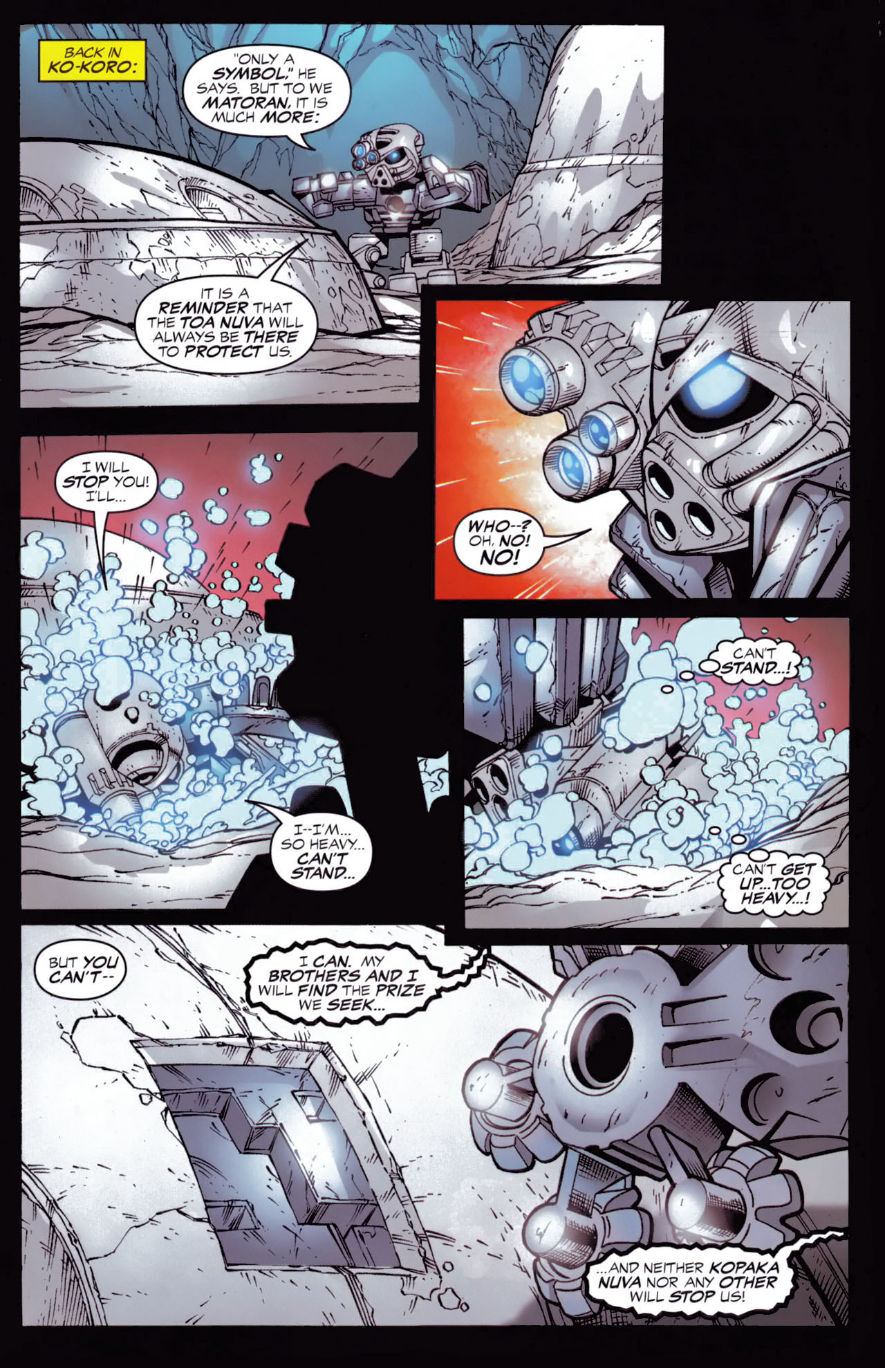 Read online Bionicle comic -  Issue #9 - 14