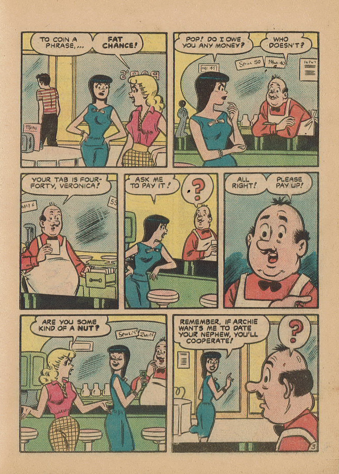 Read online Betty and Veronica Digest Magazine comic -  Issue #9 - 19