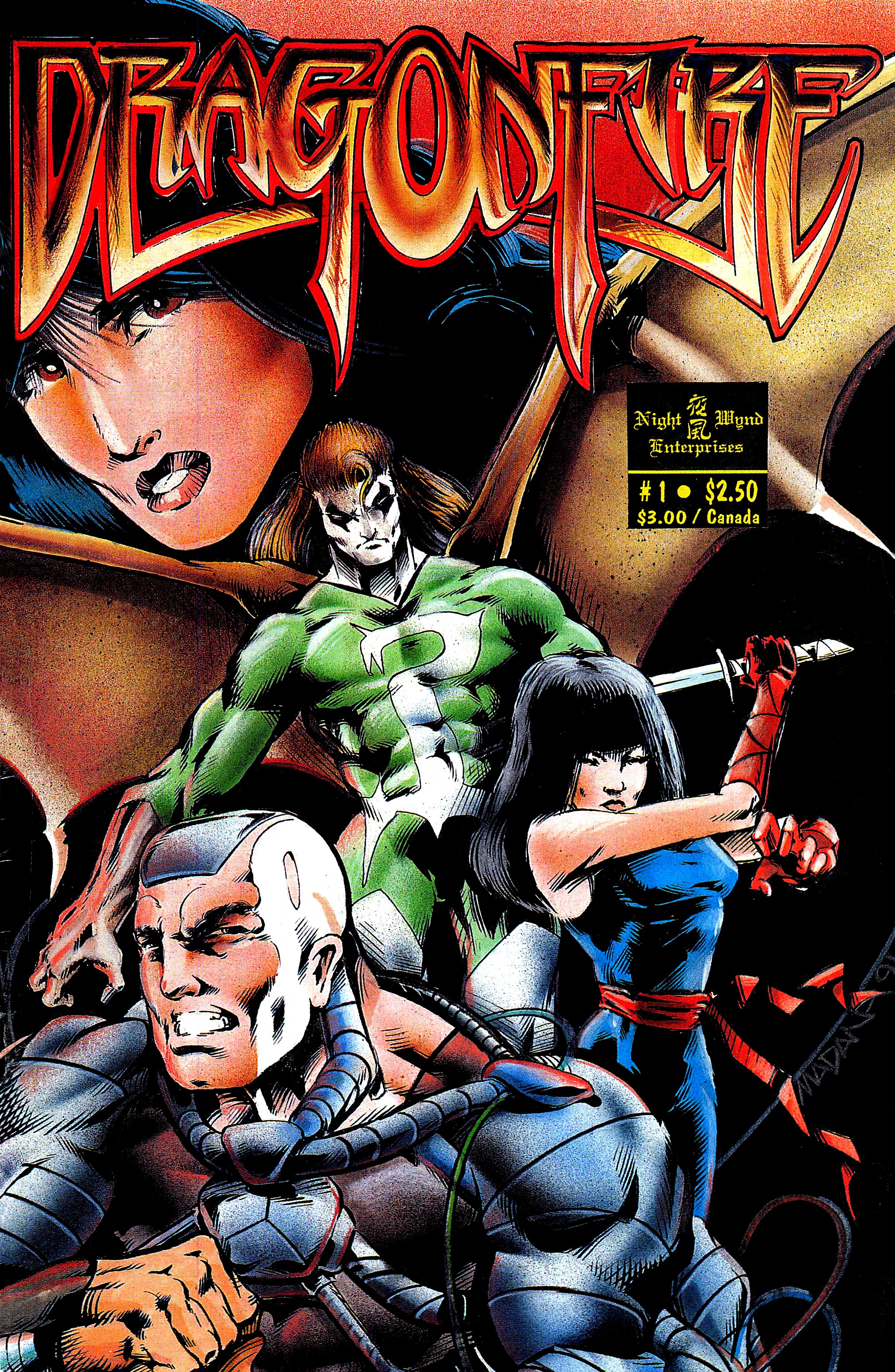 Read online Dragonfire (1991) comic -  Issue #1 - 1