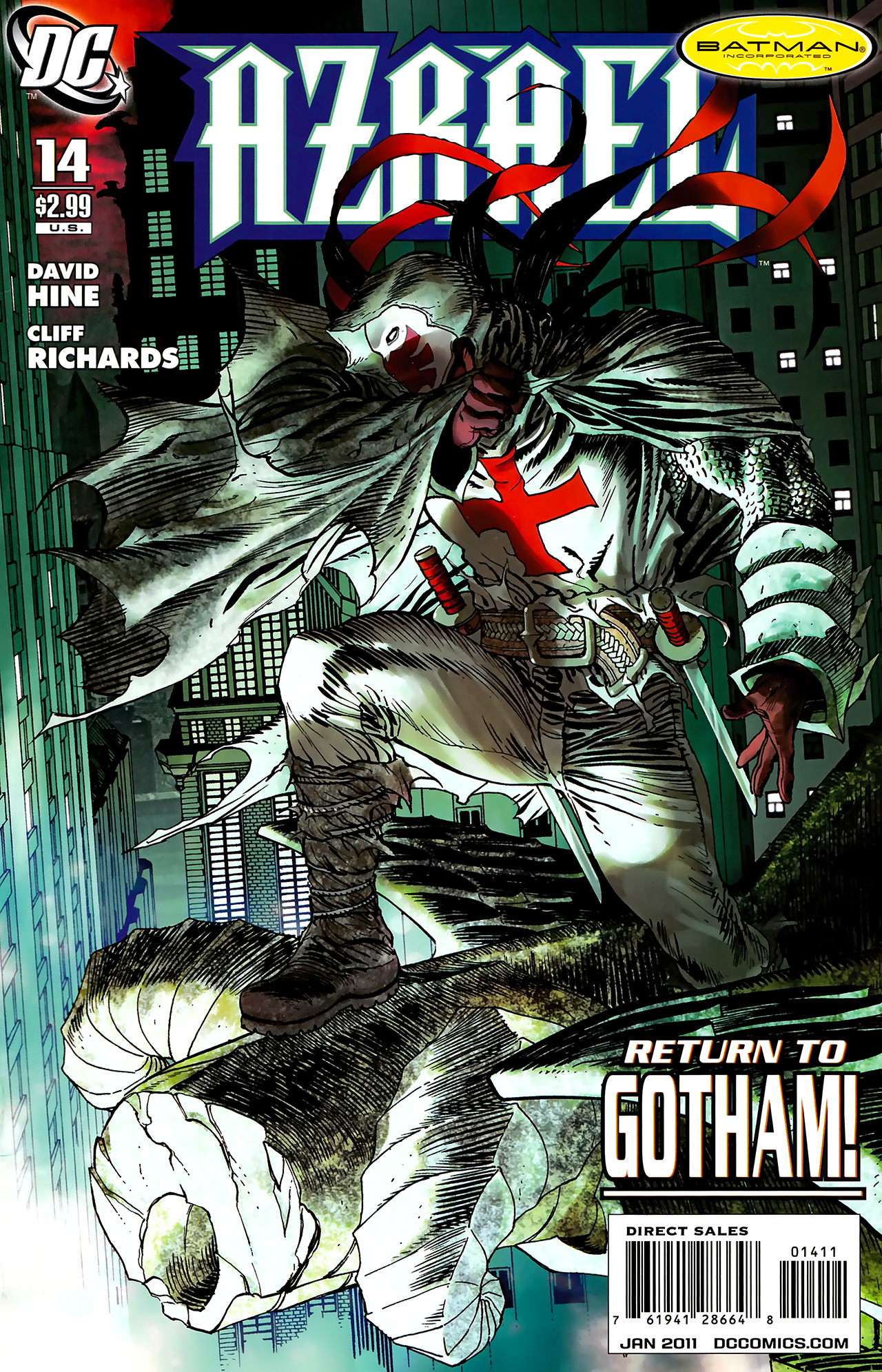 Read online Azrael (2009) comic -  Issue #14 - 1