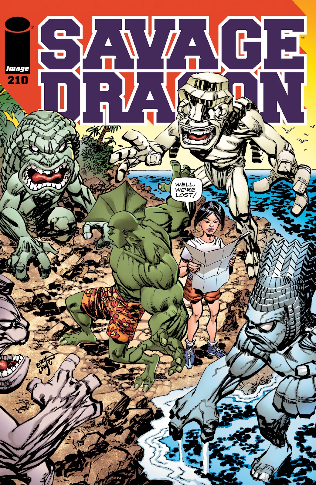 The Savage Dragon (1993) issue 210 - Page 1