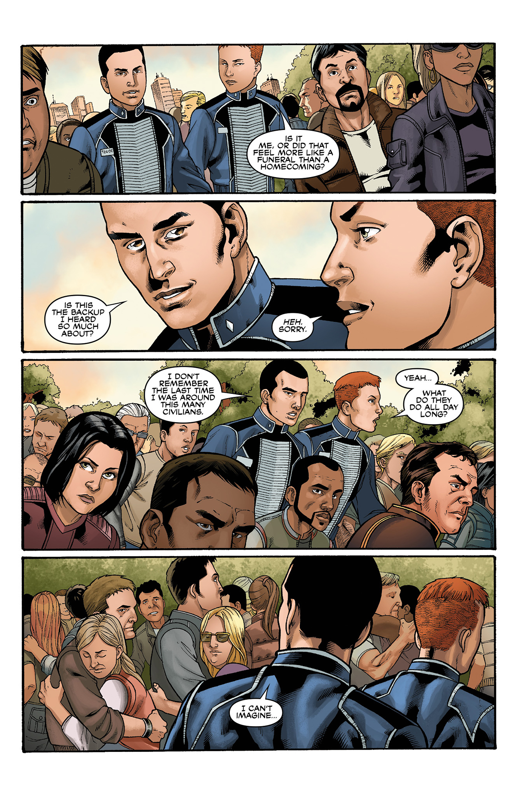 Read online Halo: Escalation comic -  Issue #7 - 13