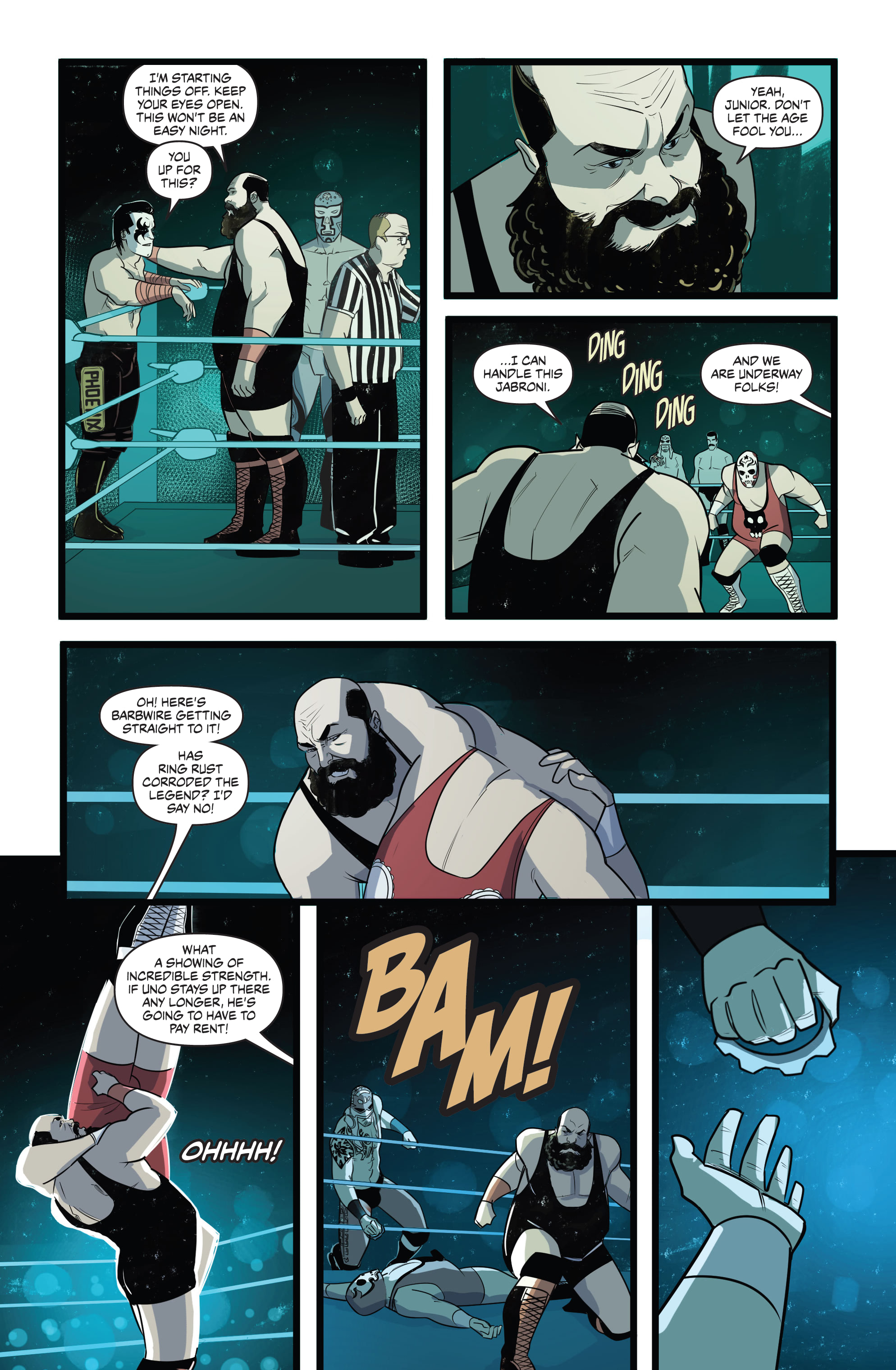Read online Over the Ropes comic -  Issue # _TPB - 64