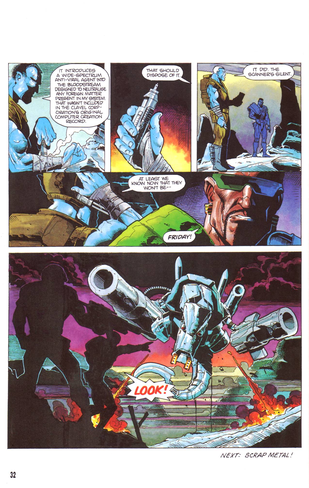 Read online Rogue Trooper:  The Final Warrior comic -  Issue #4 - 33