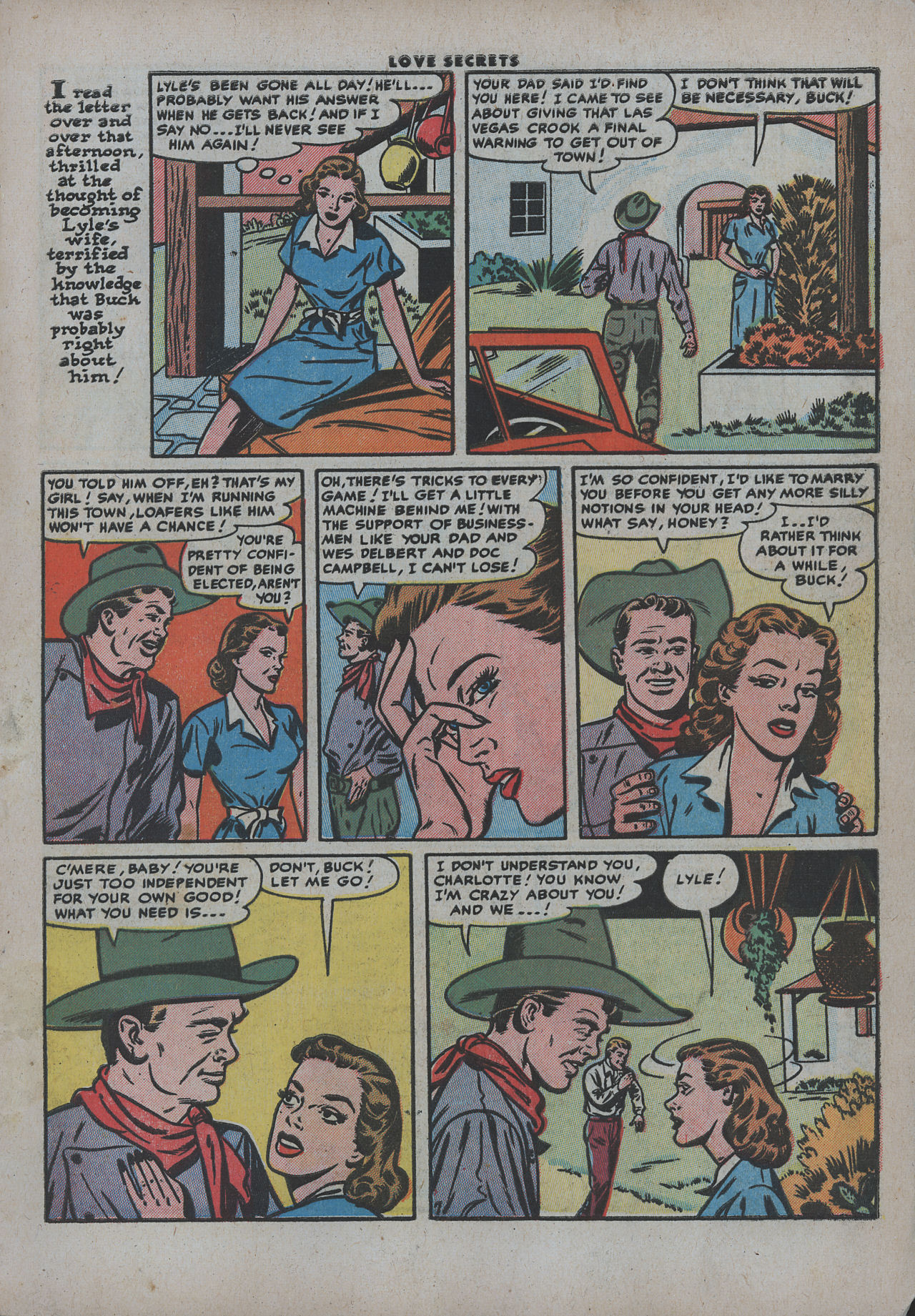 Read online Love Secrets (1953) comic -  Issue #48 - 9