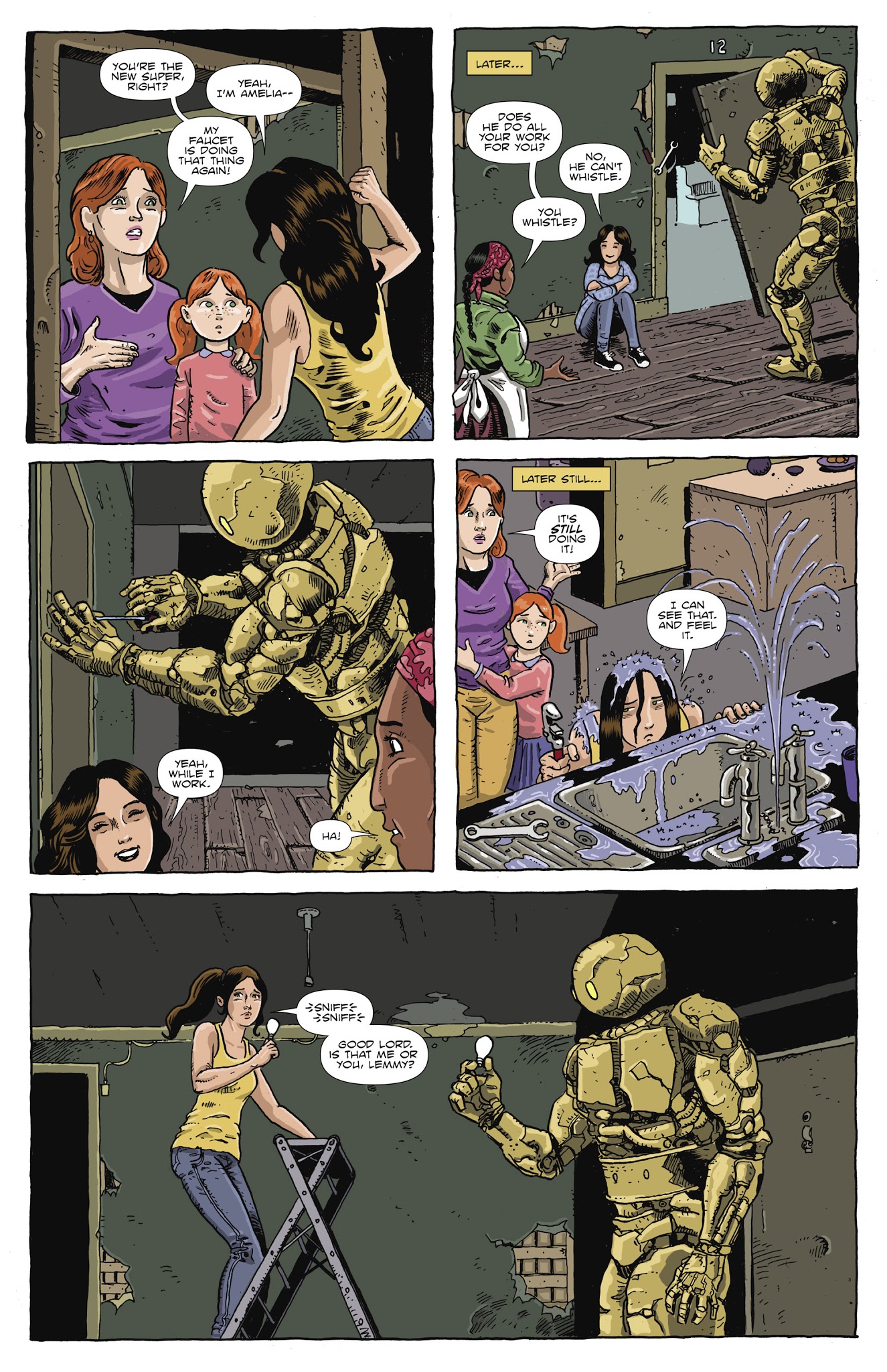 Read online Amelia Cole and the Unknown World comic -  Issue # TPB - 63