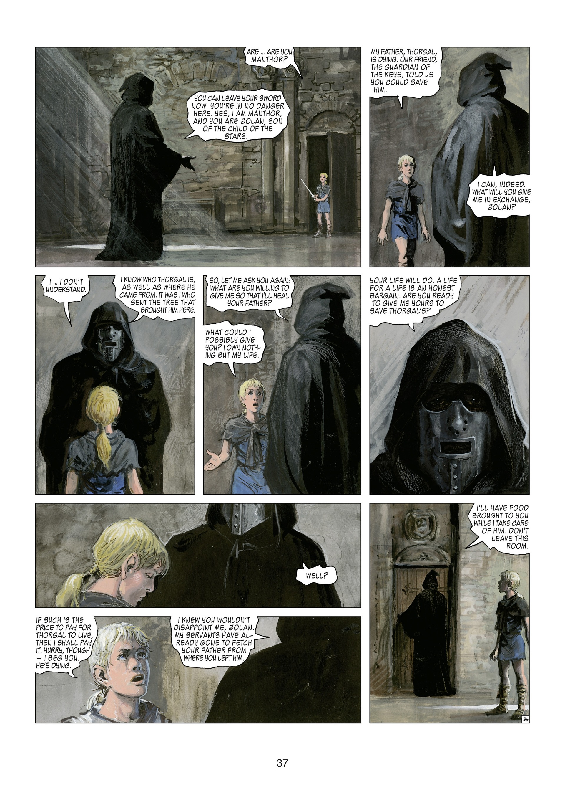 Read online Thorgal comic -  Issue #21 - 39