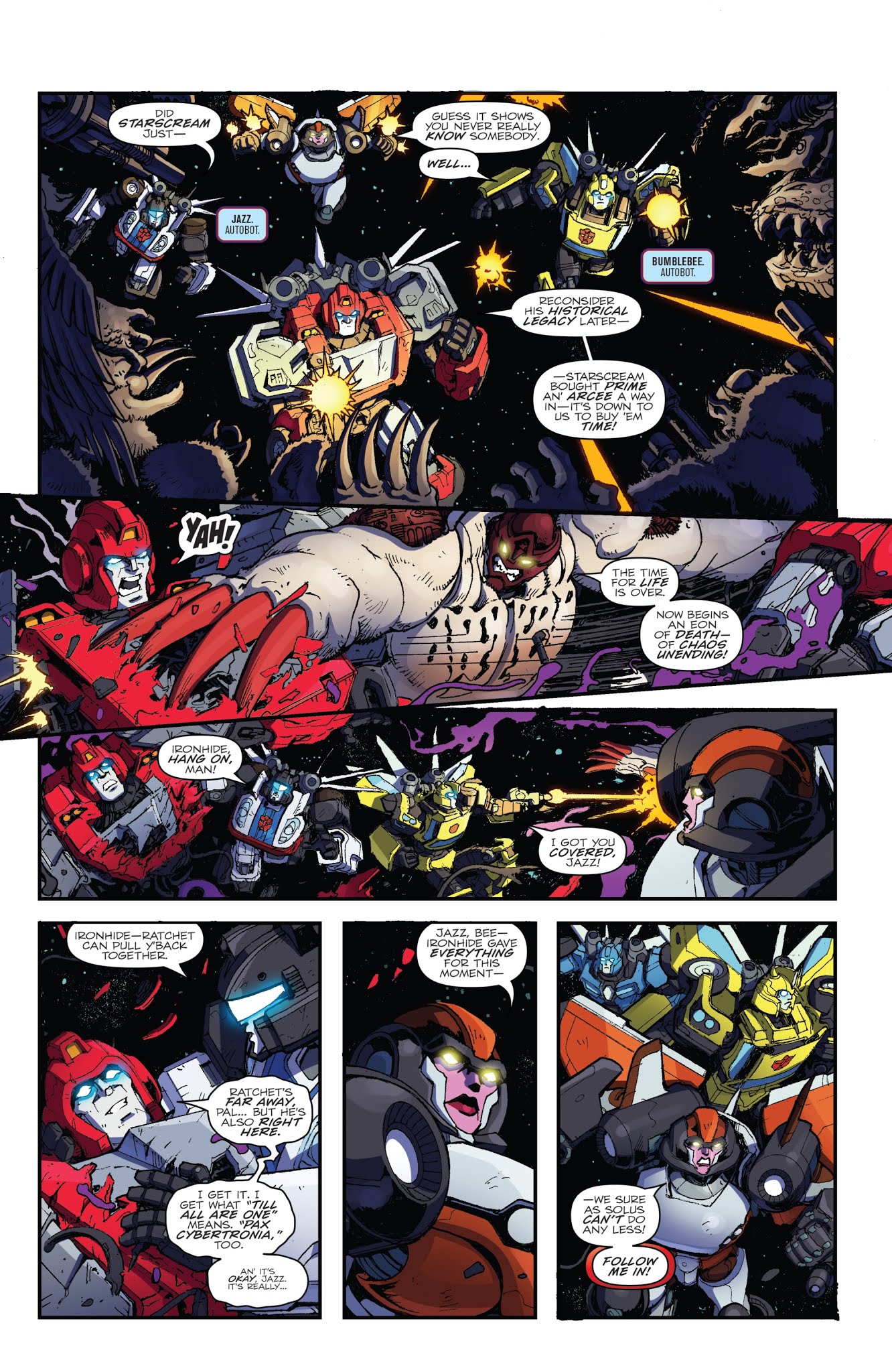 Read online Transformers: Unicron comic -  Issue #6 - 13