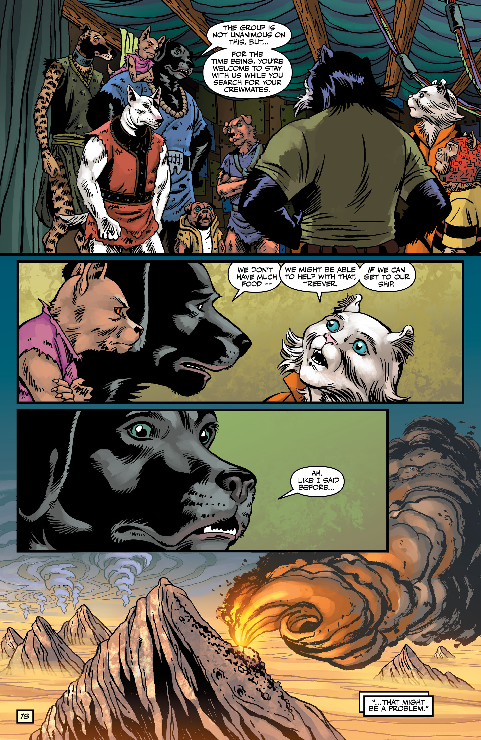 Read online Captain Ginger Season 2 comic -  Issue #3 - 19