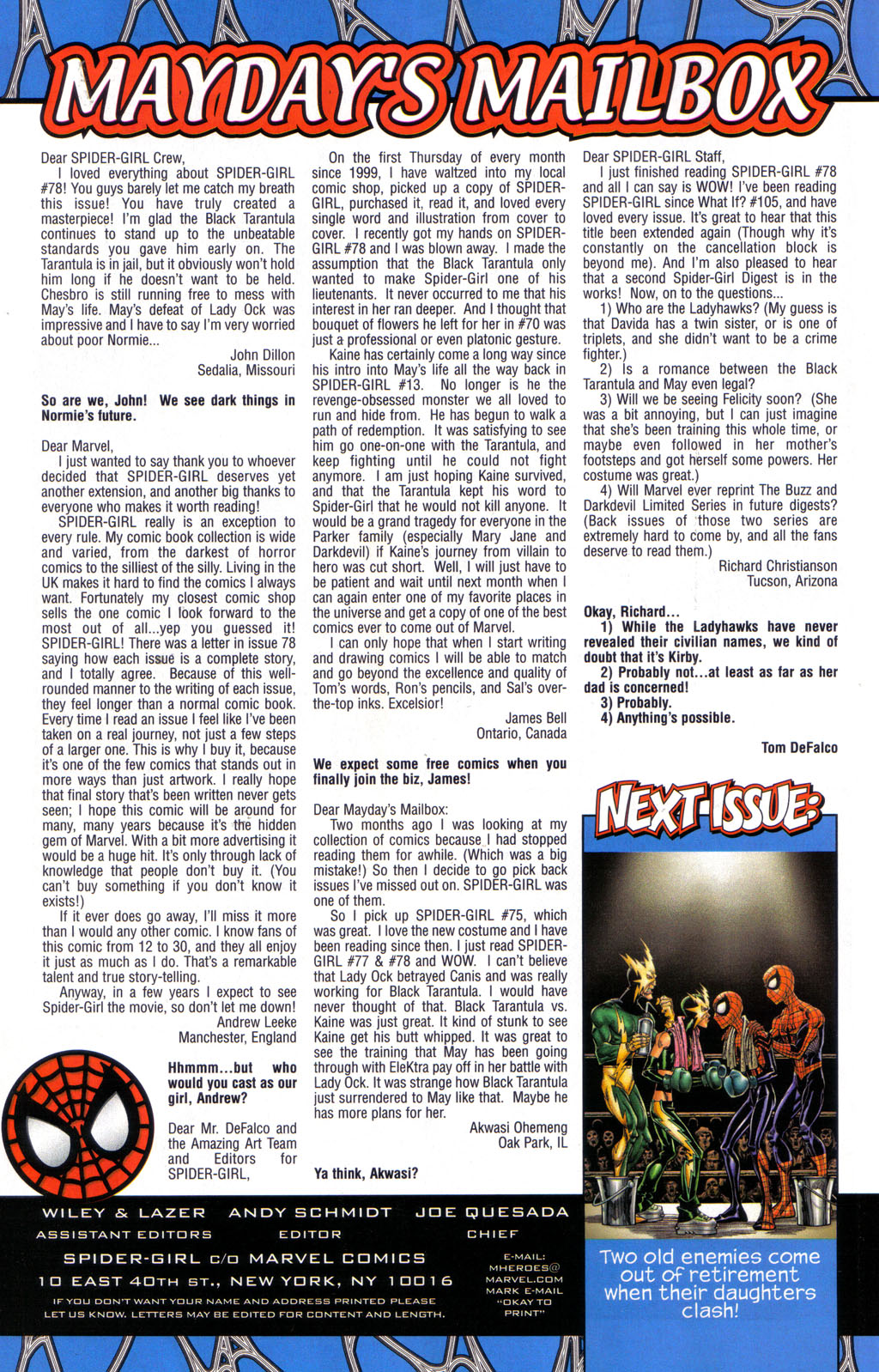 Read online Spider-Girl (1998) comic -  Issue #80 - 24