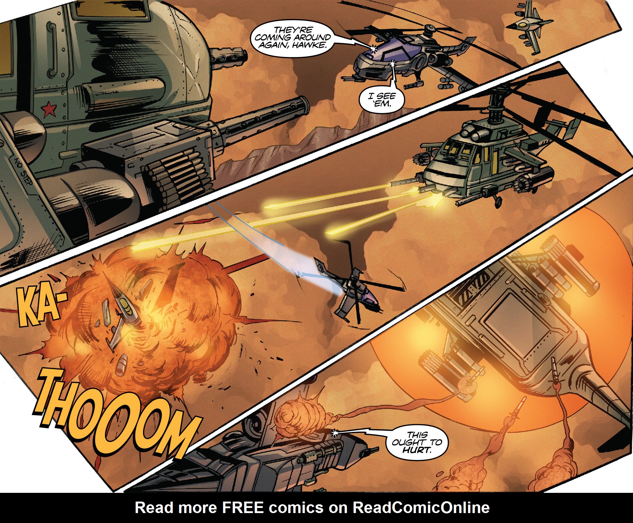 Read online Airwolf Airstrikes comic -  Issue #1 - 27