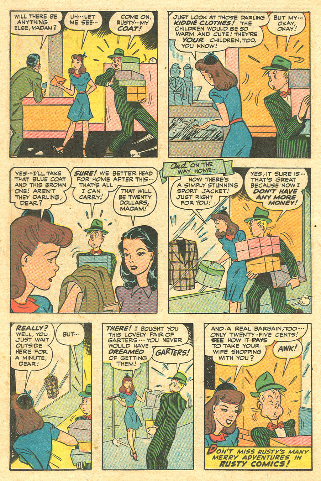 Read online Tessie the Typist comic -  Issue #11 - 22