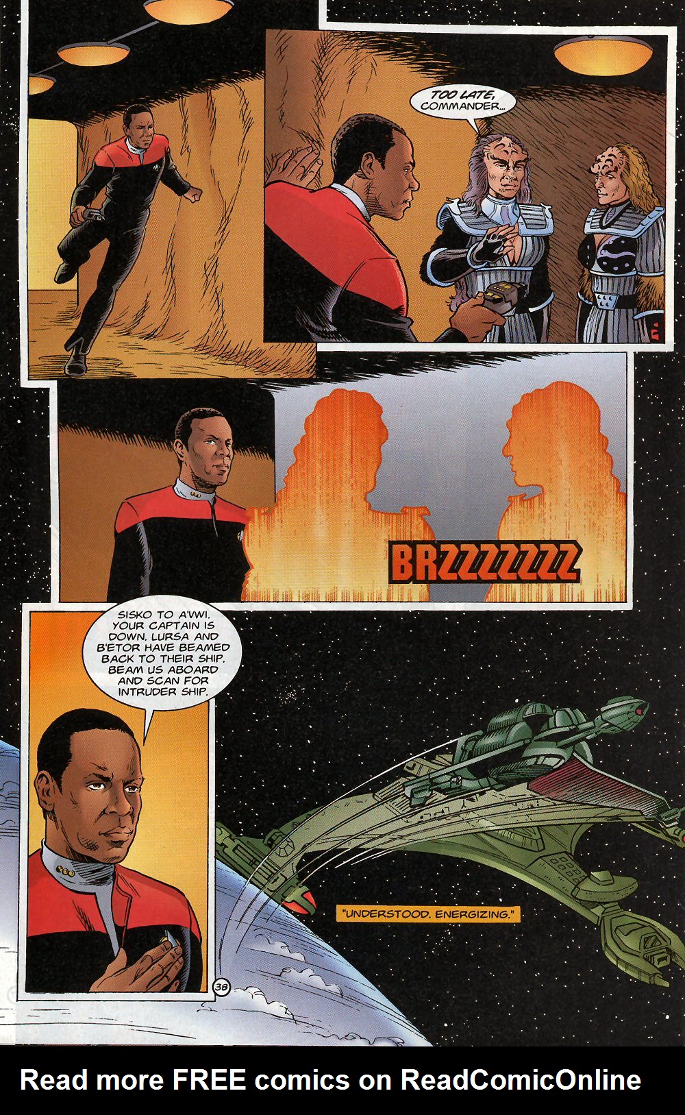 Read online Star Trek: Deep Space Nine - Lightstorm comic -  Issue # Full - 38