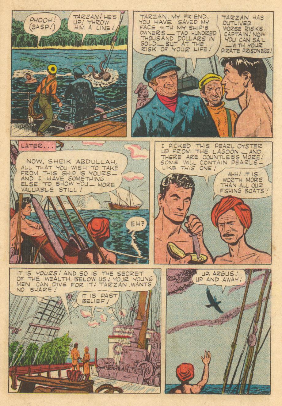 Read online Tarzan (1948) comic -  Issue #83 - 17