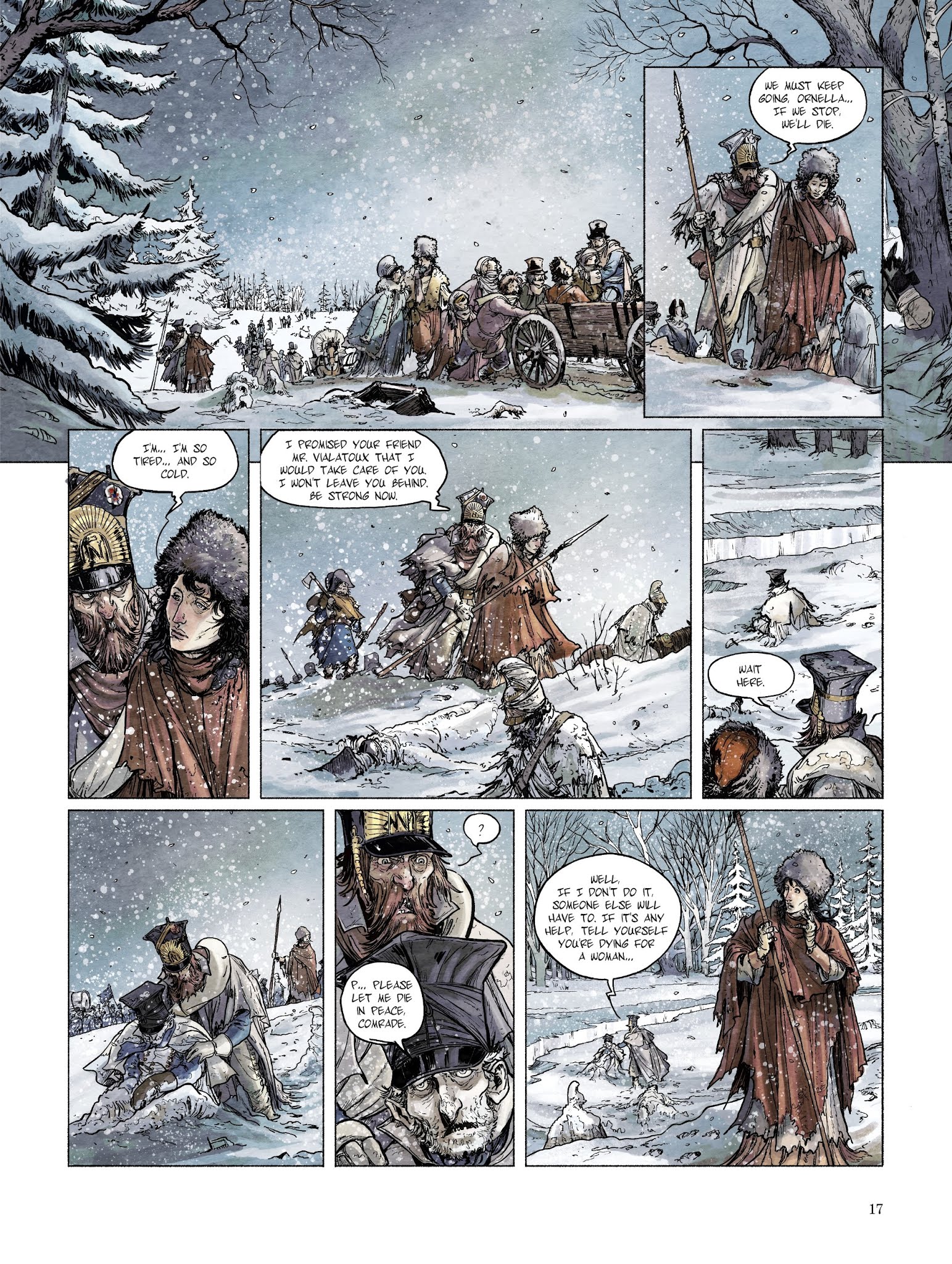 Read online Berezina comic -  Issue #3 - 19