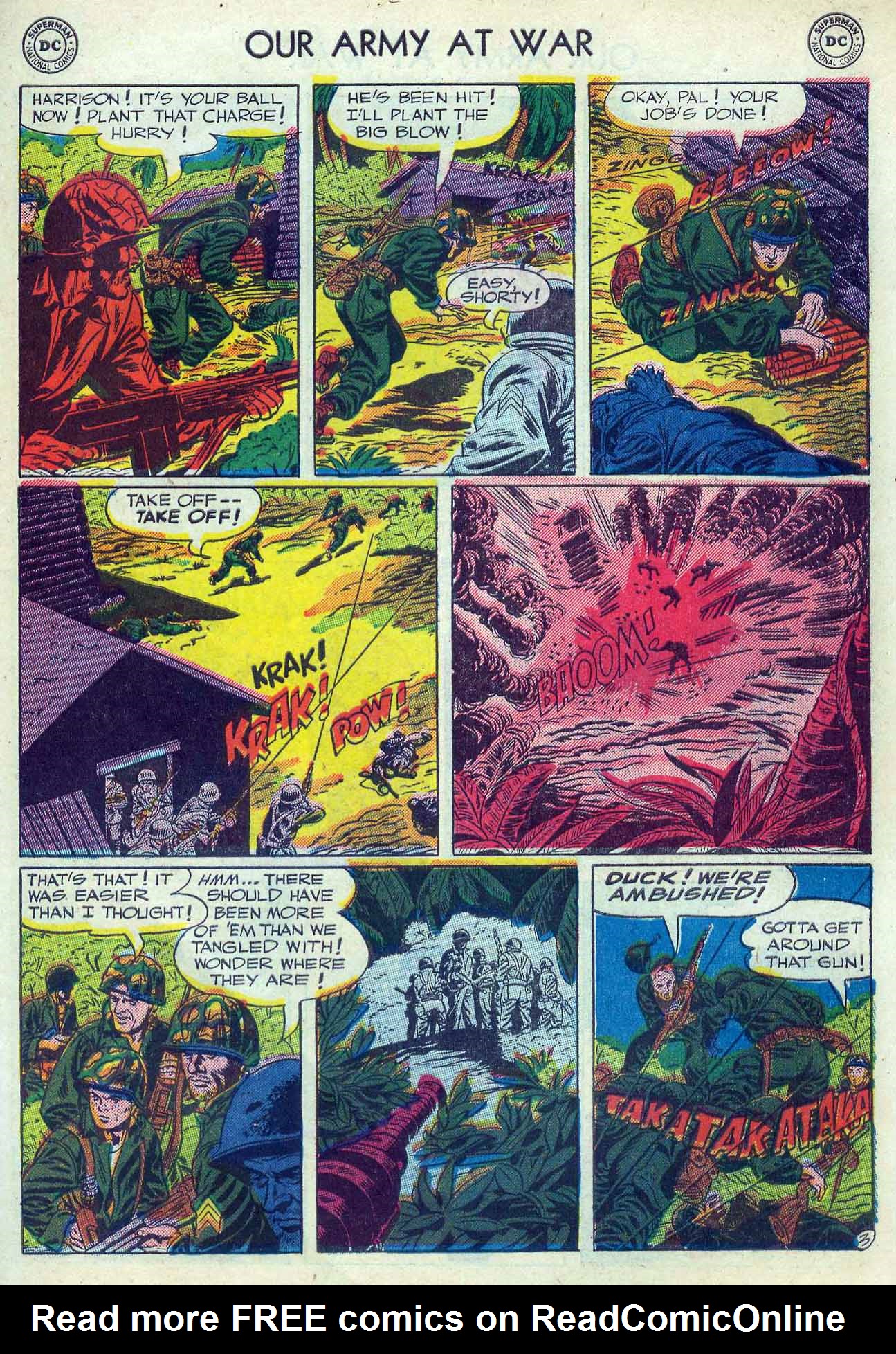 Read online Our Army at War (1952) comic -  Issue #2 - 31