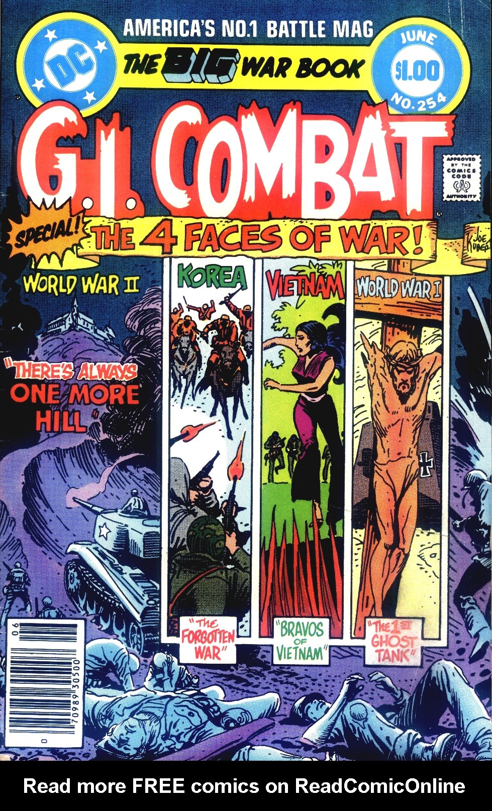 Read online G.I. Combat (1952) comic -  Issue #254 - 1
