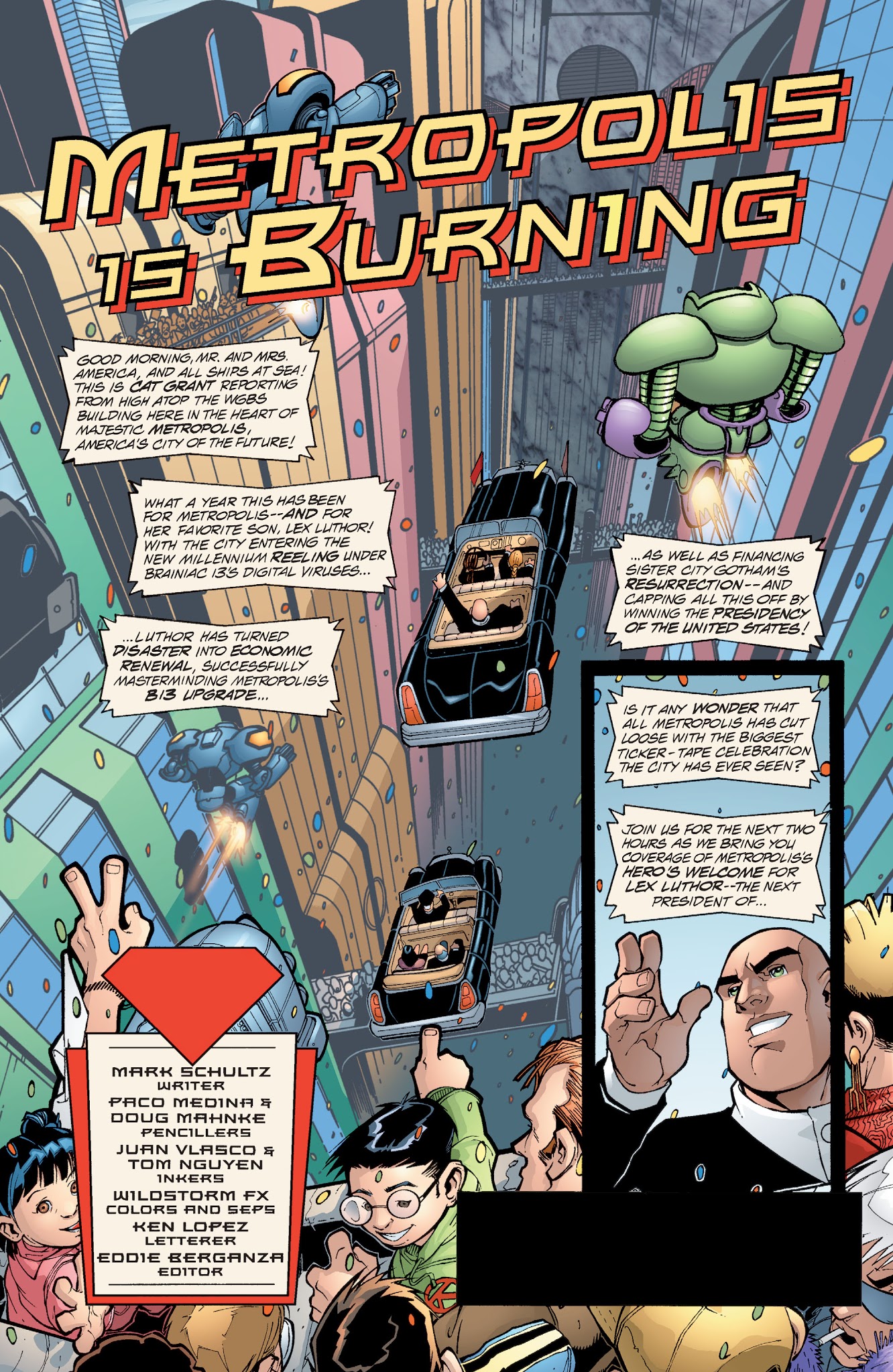 Read online Superman: President Luthor comic -  Issue # TPB - 122