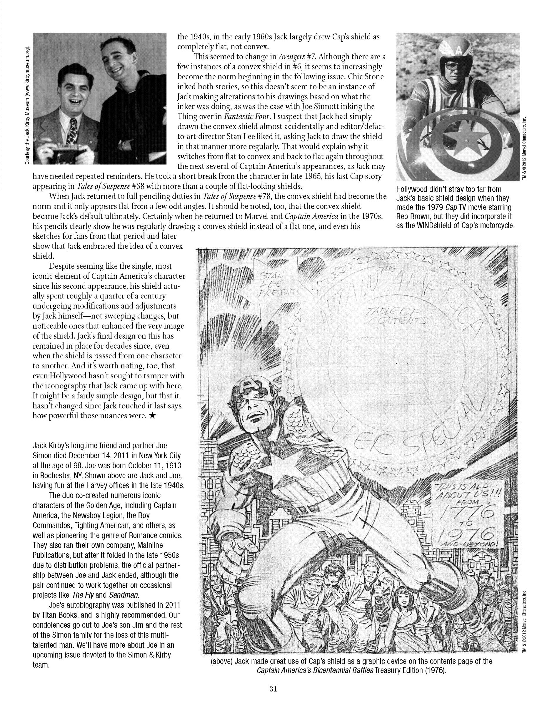 Read online The Jack Kirby Collector comic -  Issue #59 - 29