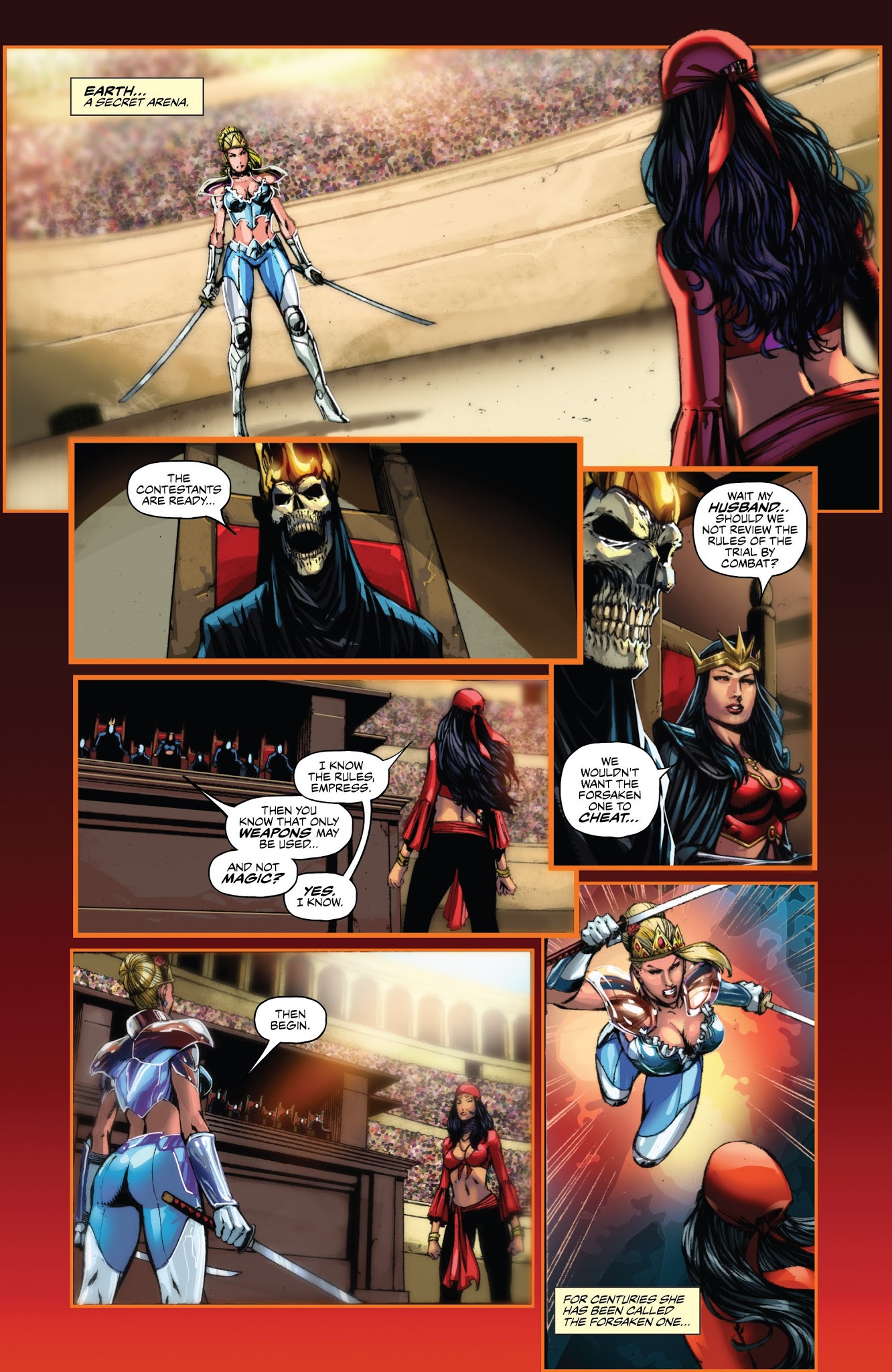 Read online Grimm Fairy Tales: Tarot comic -  Issue #3 - 3