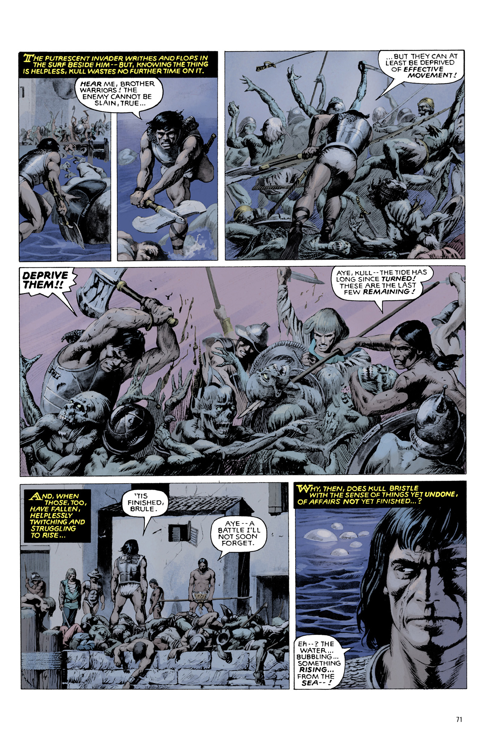Read online Robert E. Howard's Savage Sword comic -  Issue #10 - 73
