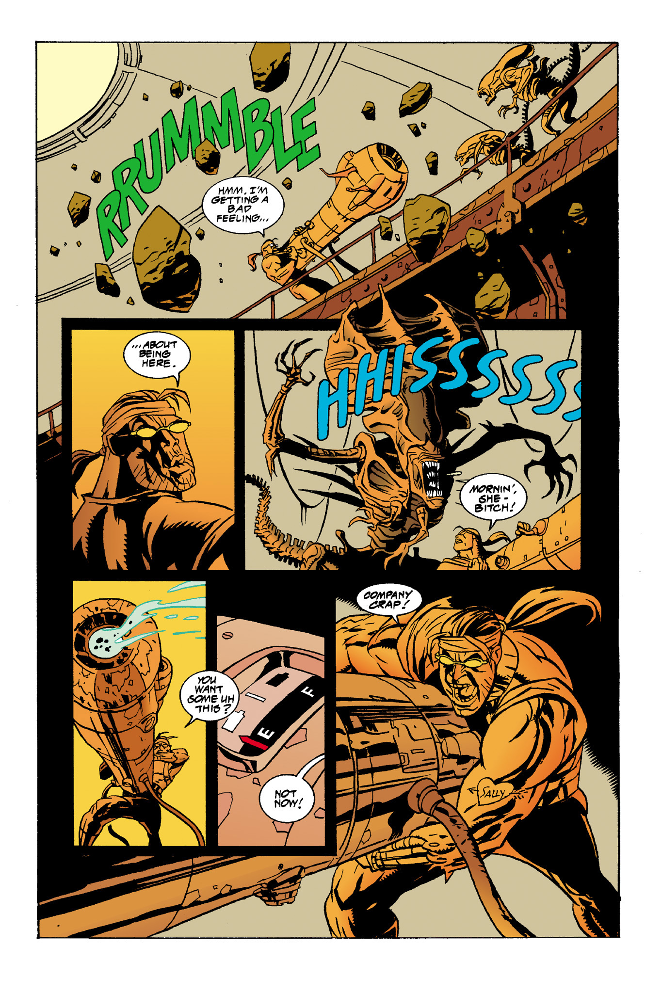 Read online Aliens: Mondo Heat comic -  Issue # Full - 18