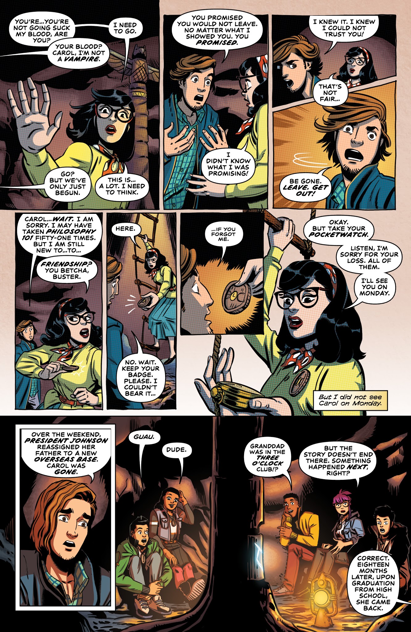 Read online Three O'Clock Club comic -  Issue #4 - 24