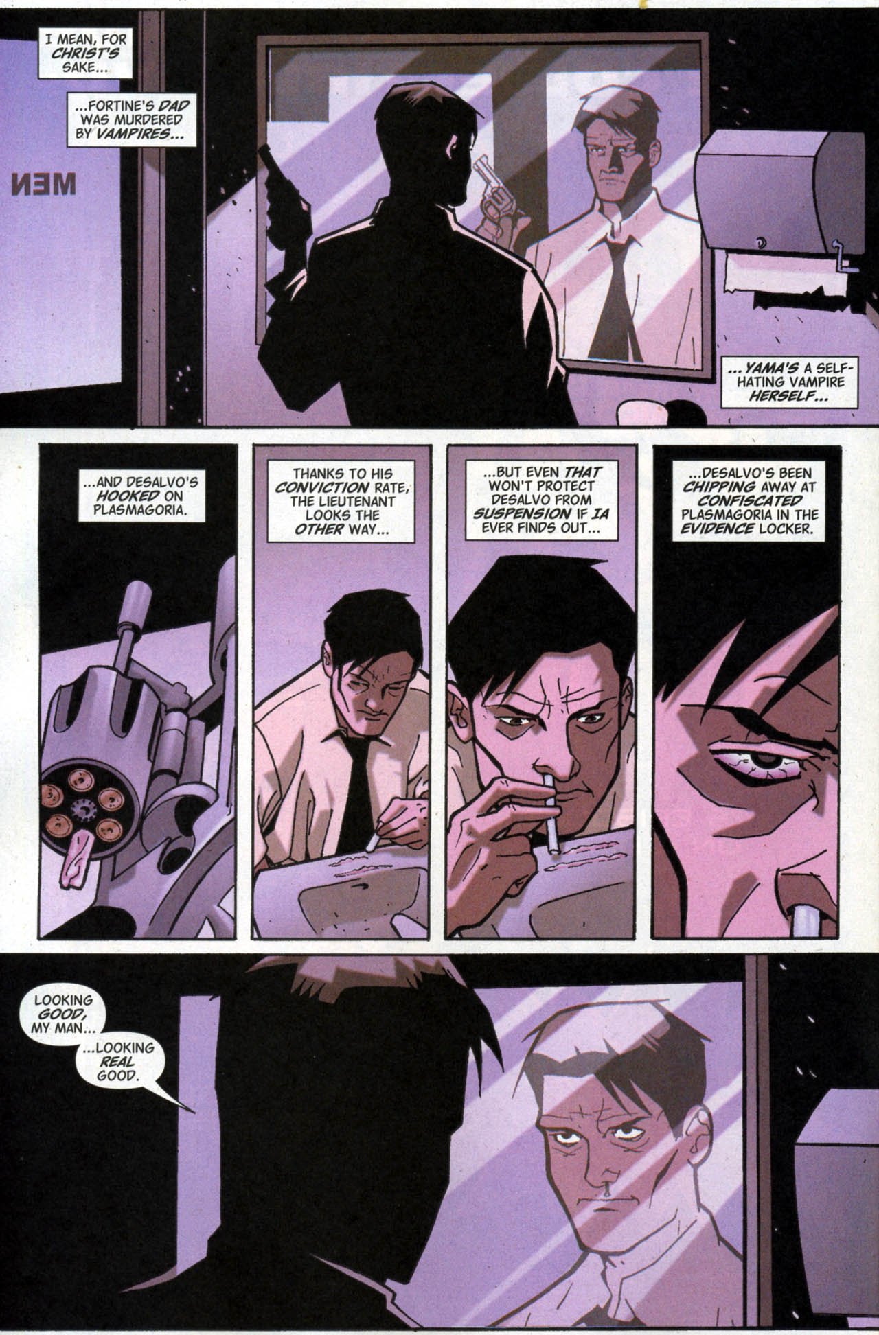 Read online Bite Club: Vampire Crime Unit comic -  Issue #3 - 8