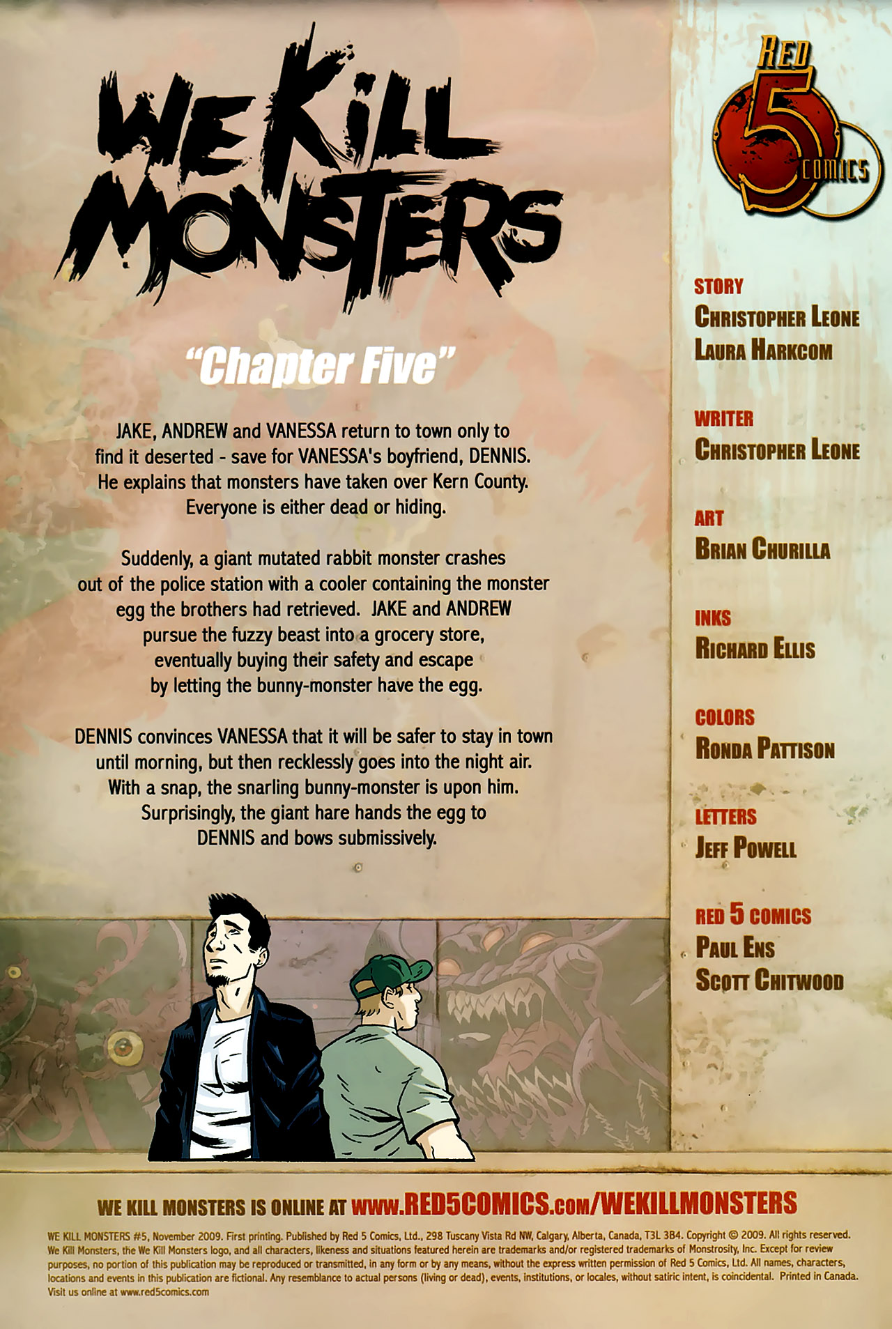 Read online We Kill Monsters comic -  Issue #5 - 2
