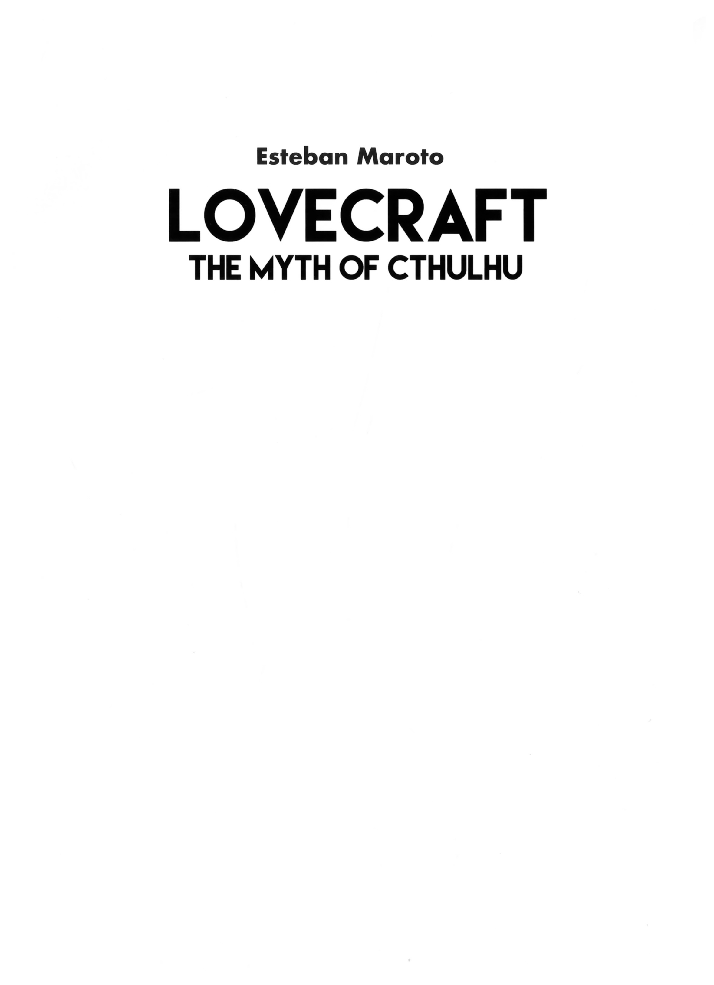 Read online Lovecraft: The Myth of Cthulhu comic -  Issue # TPB - 80