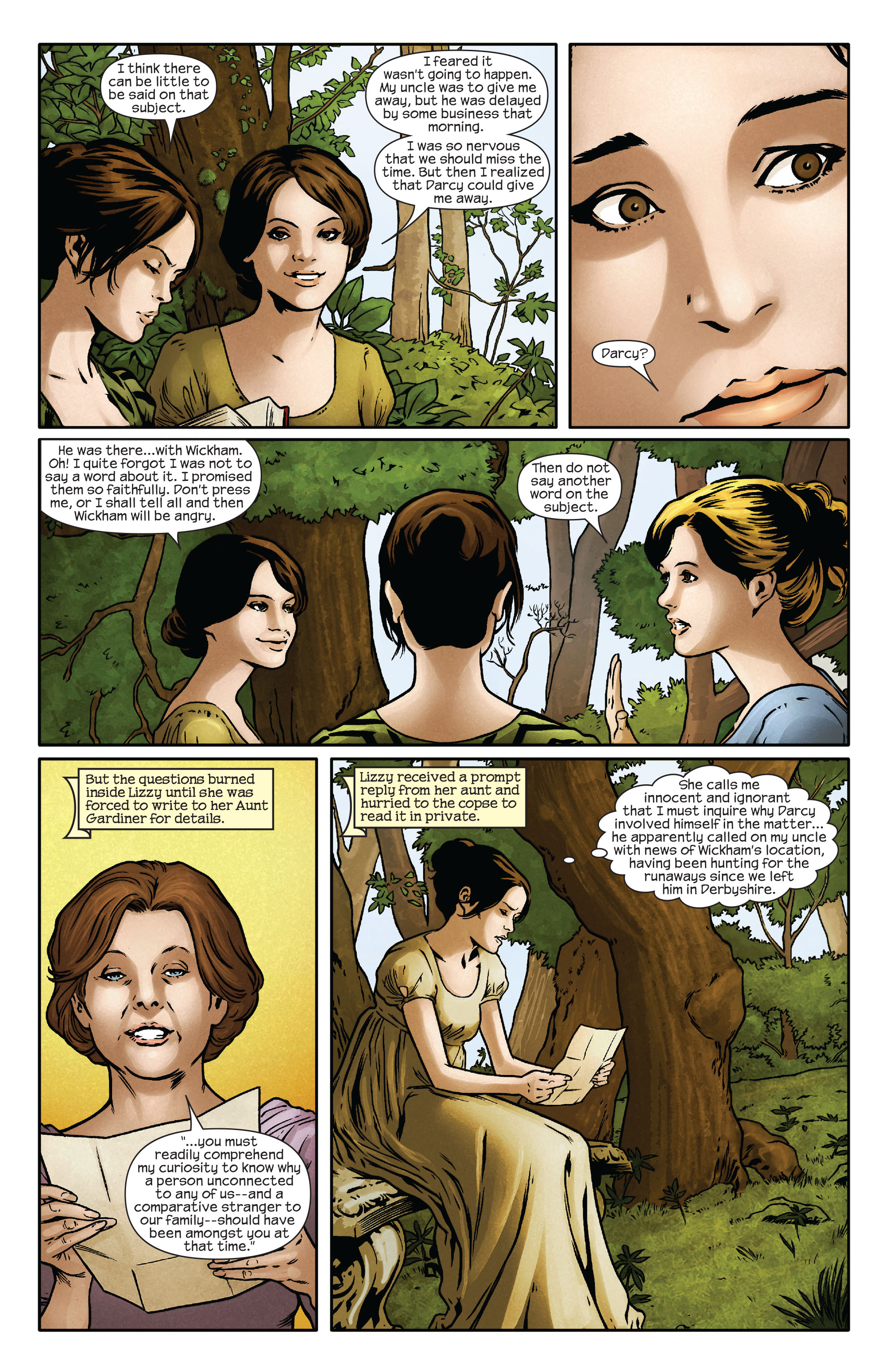 Read online Pride & Prejudice (2009) comic -  Issue #5 - 12