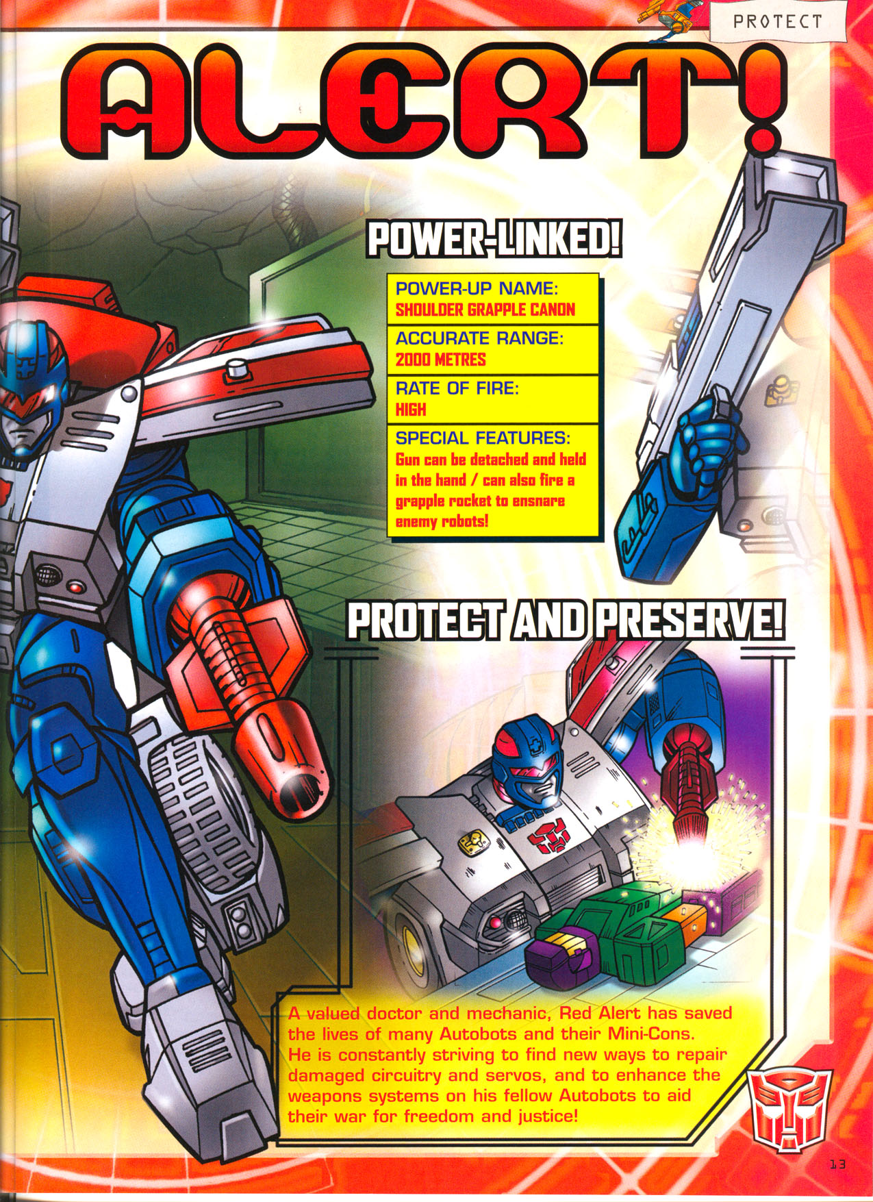 Read online Transformers: Armada (2003) comic -  Issue #8 - 12