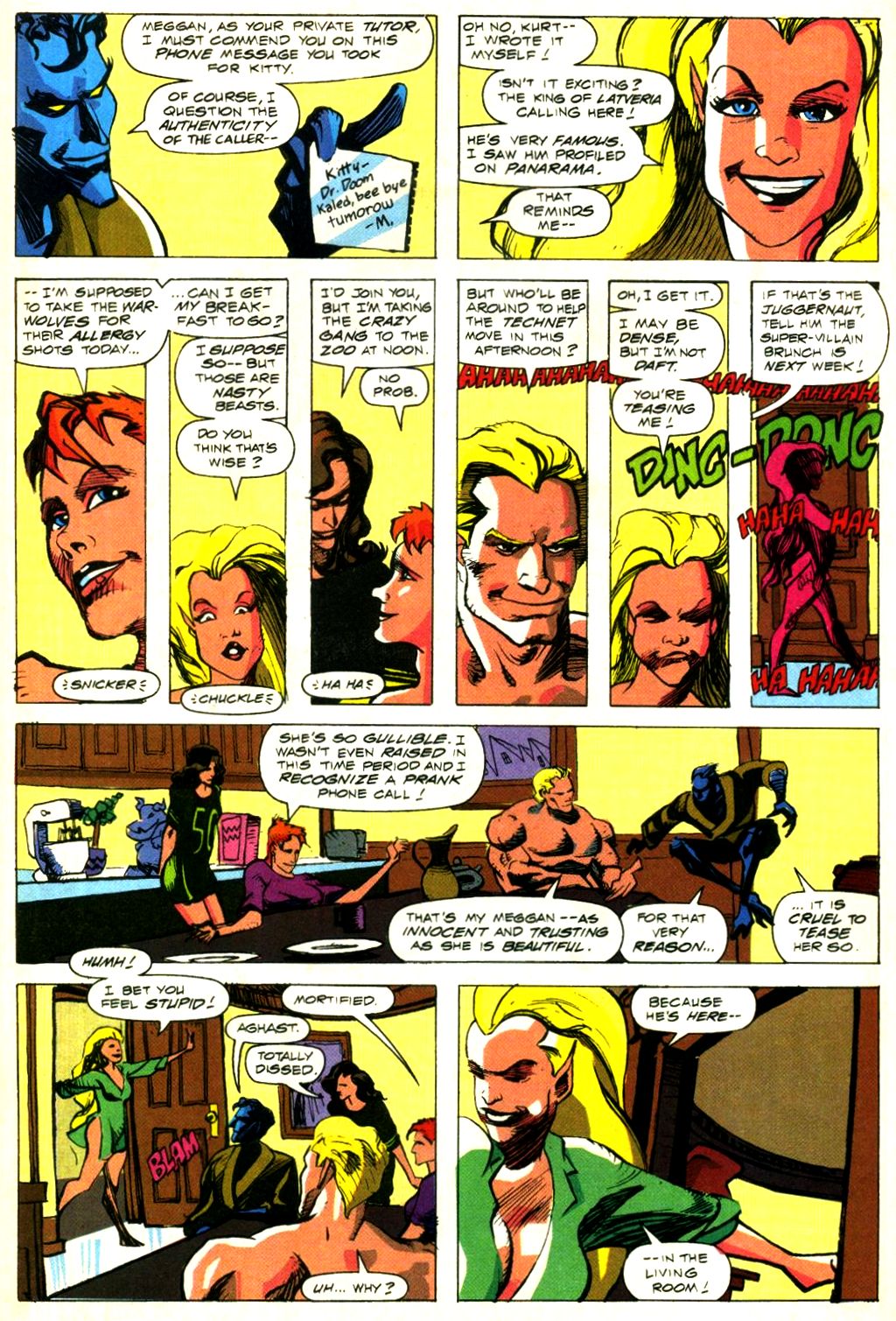 Read online Excalibur (1988) comic -  Issue #37 - 3