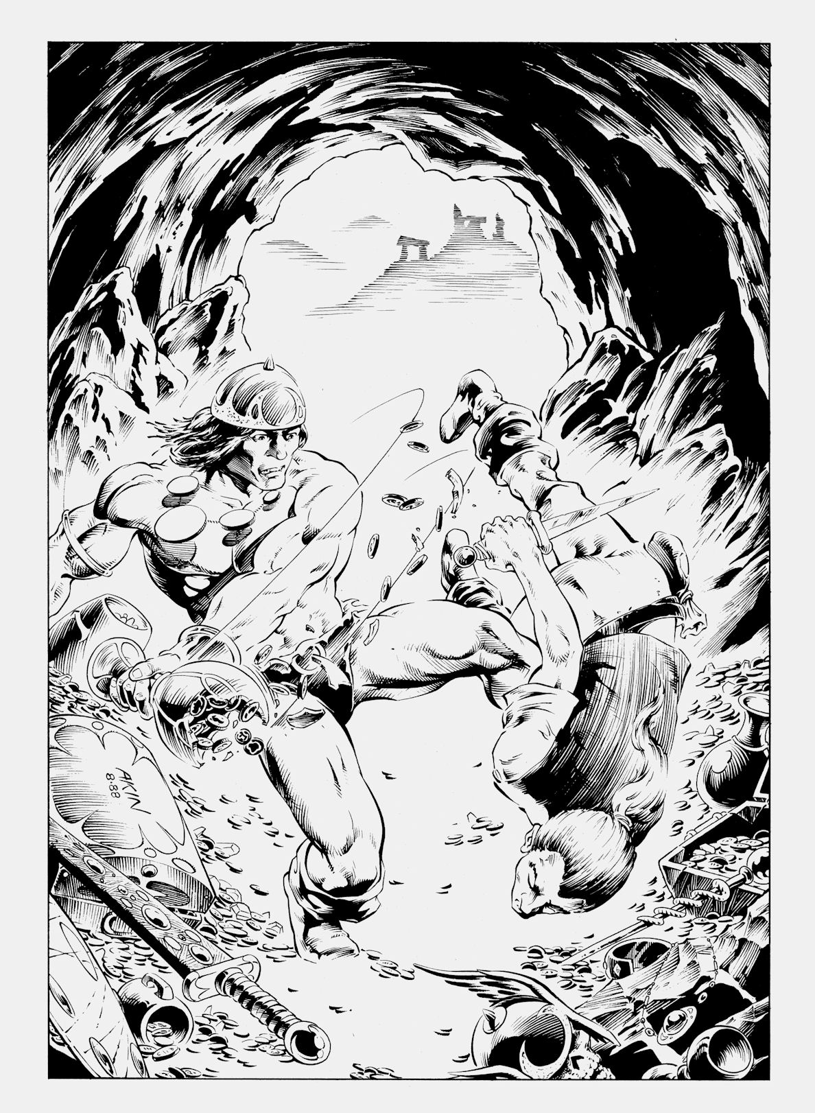 Read online Conan Saga comic -  Issue #22 - 61