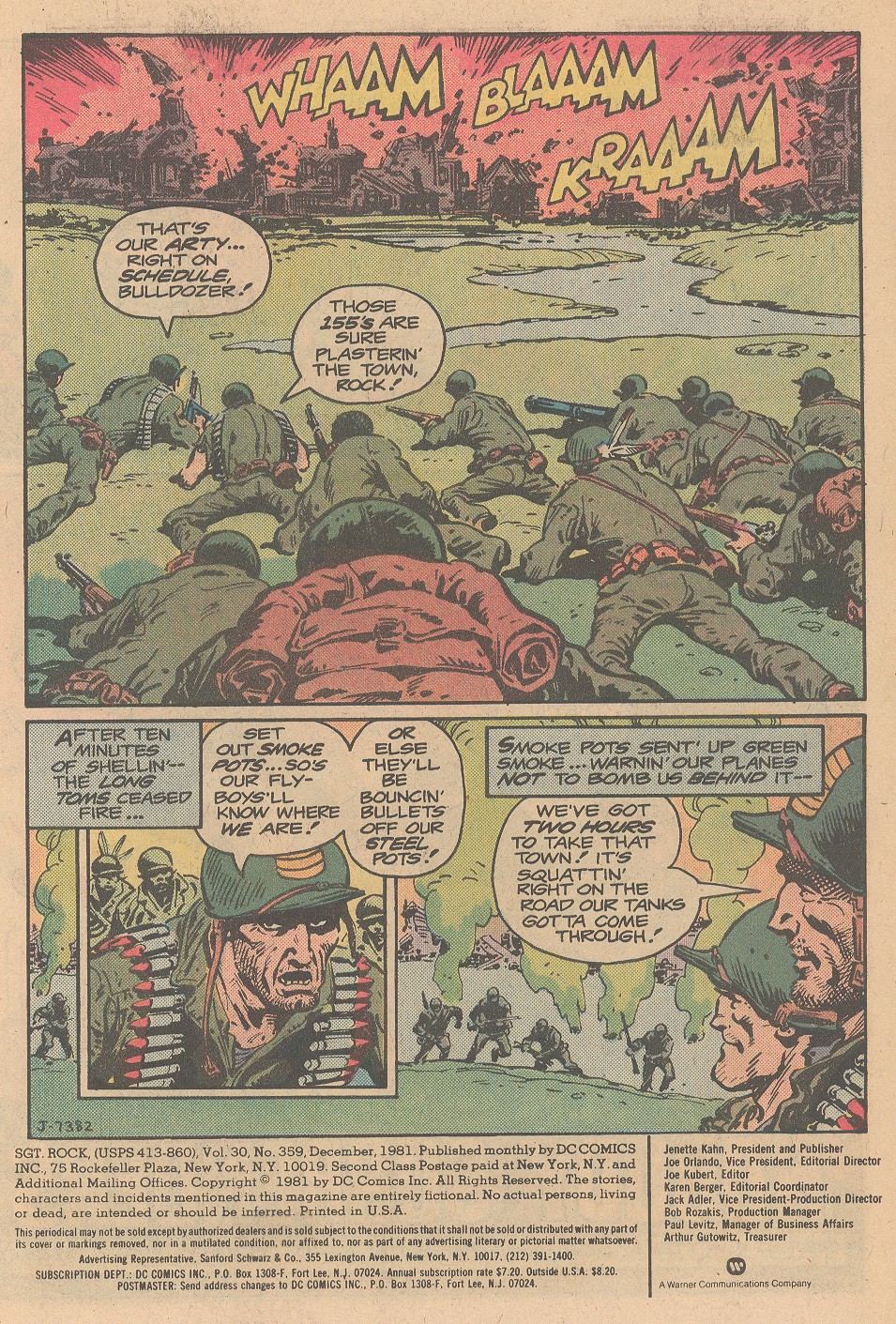 Read online Sgt. Rock comic -  Issue #359 - 2