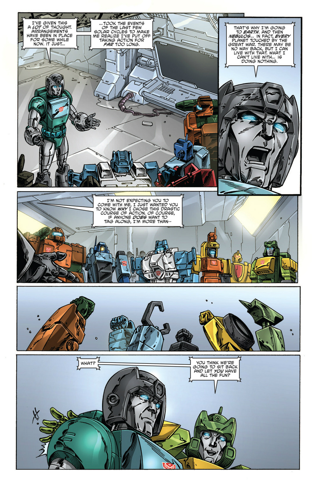 Read online The Transformers: Regeneration One comic -  Issue #81 - 19