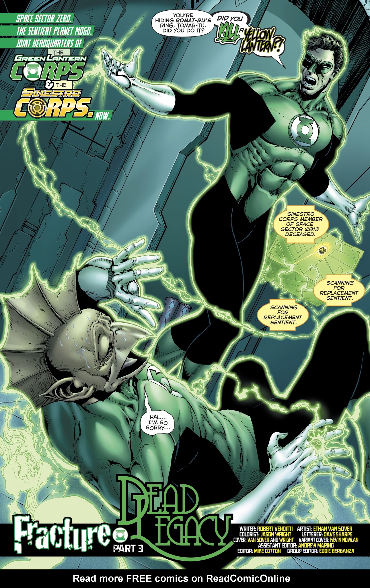 Read online Hal Jordan And The Green Lantern Corps comic -  Issue #24 - 7