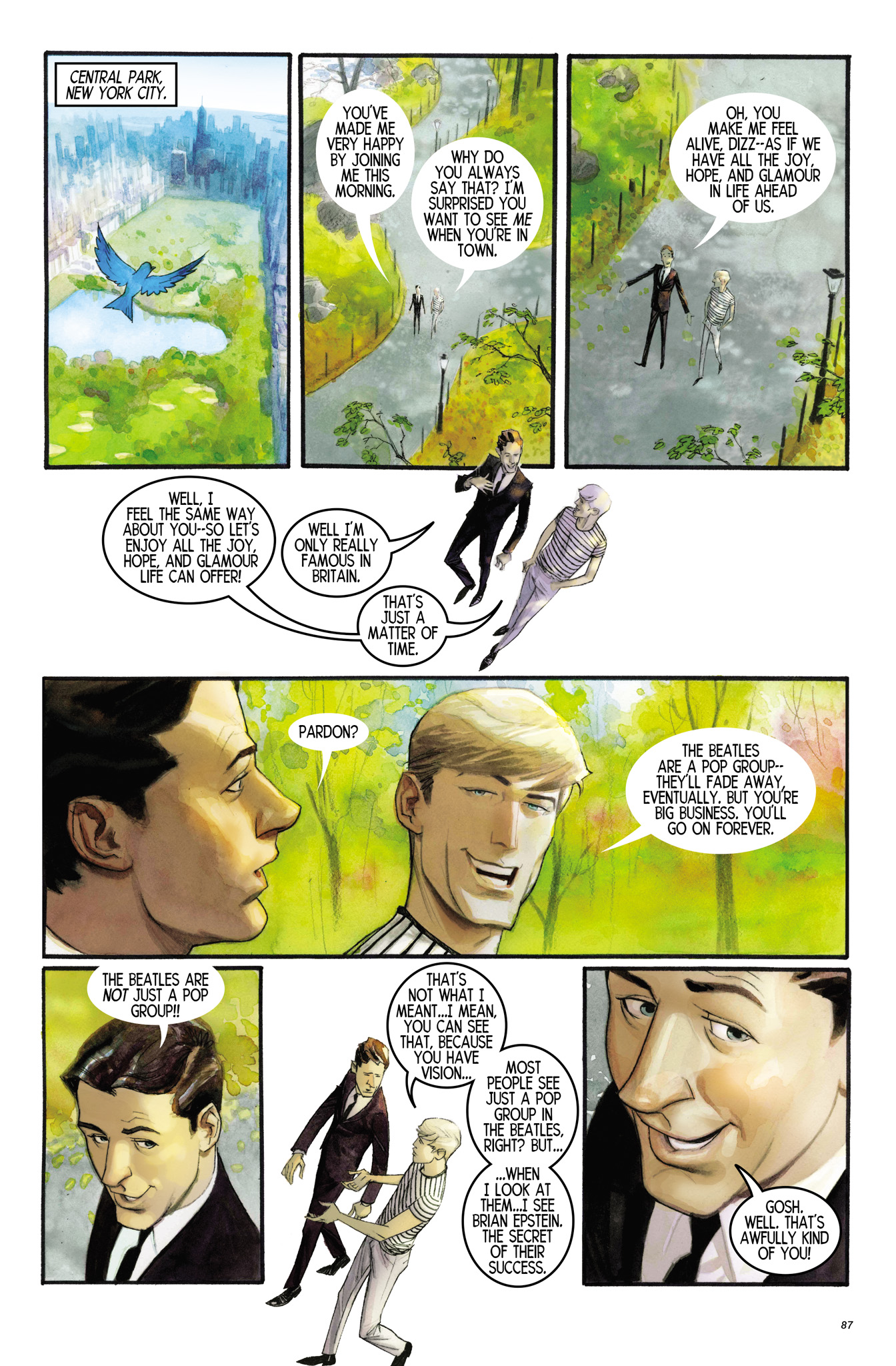 Read online The Fifth Beatle: The Brian Epstein Story comic -  Issue # TPB - 78