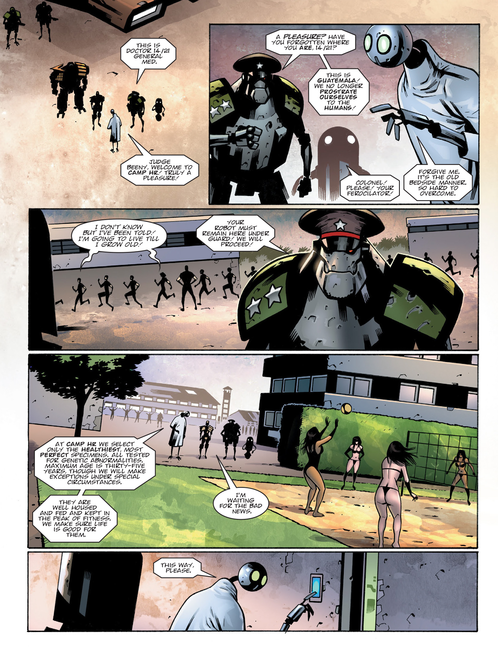 Read online 2000 AD comic -  Issue #2155 - 6
